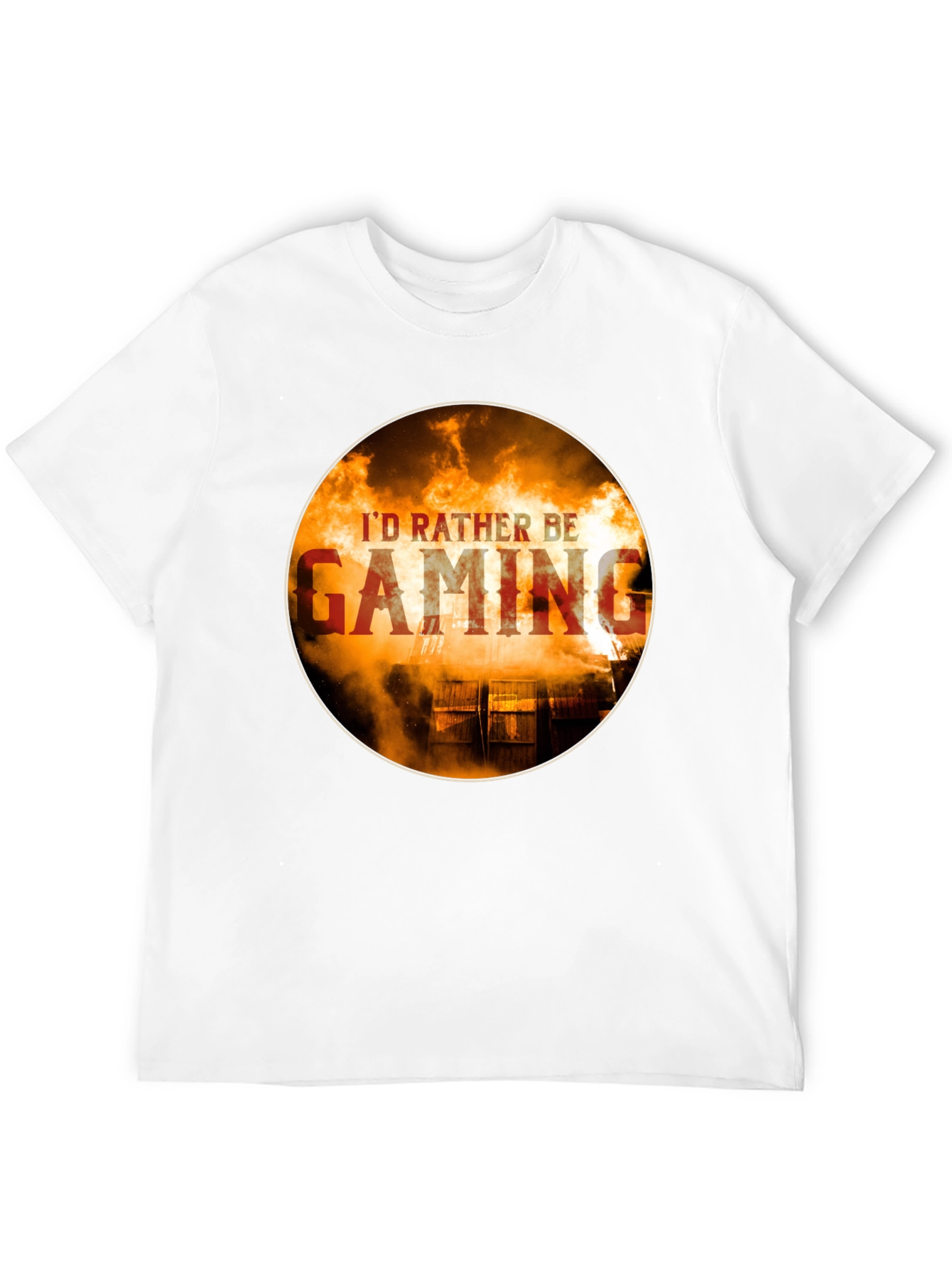 Id Rather Be Gaming T-Shirt - Gamer Style