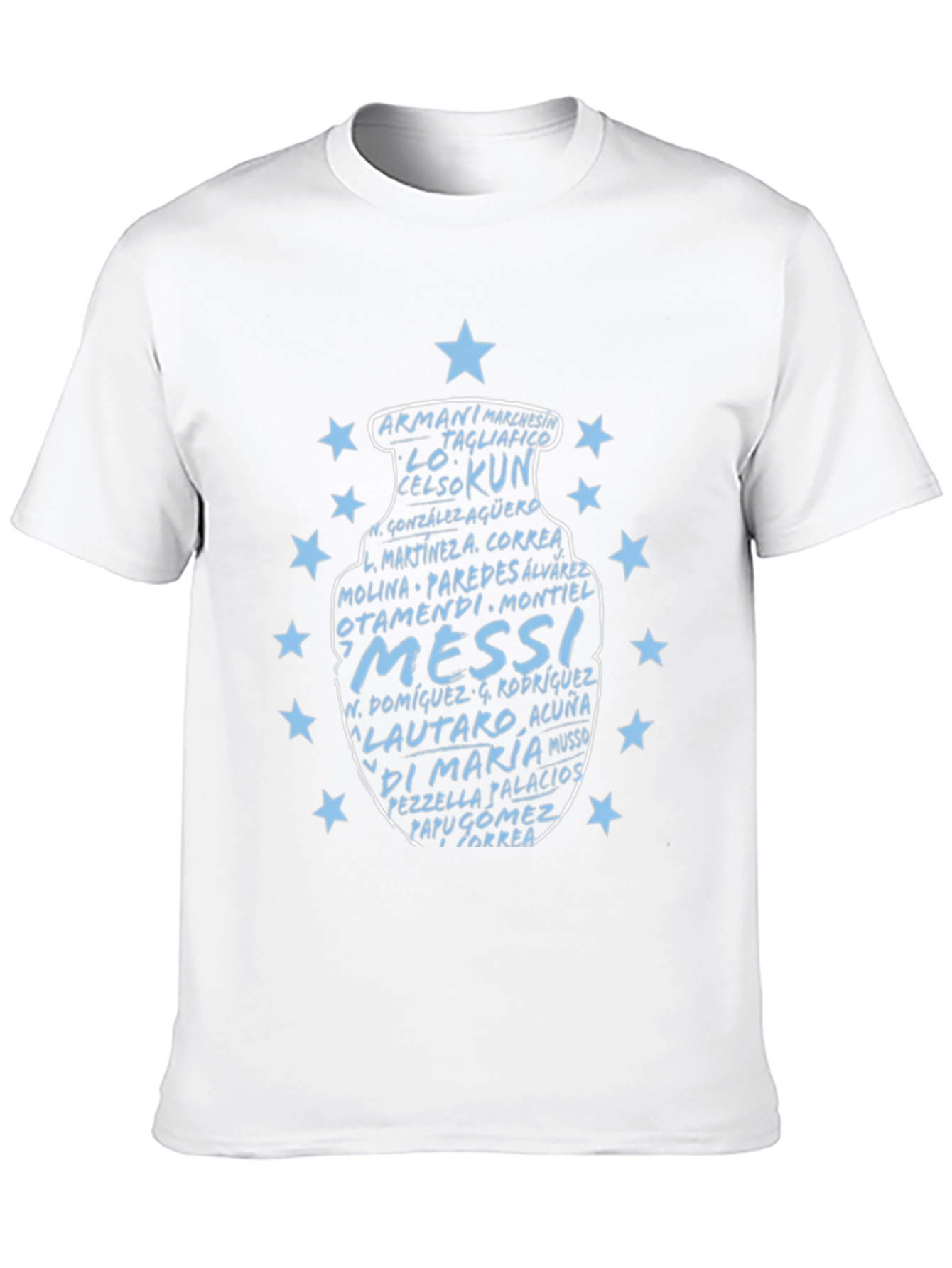 Argentina Soccer Team Names T-Shirt