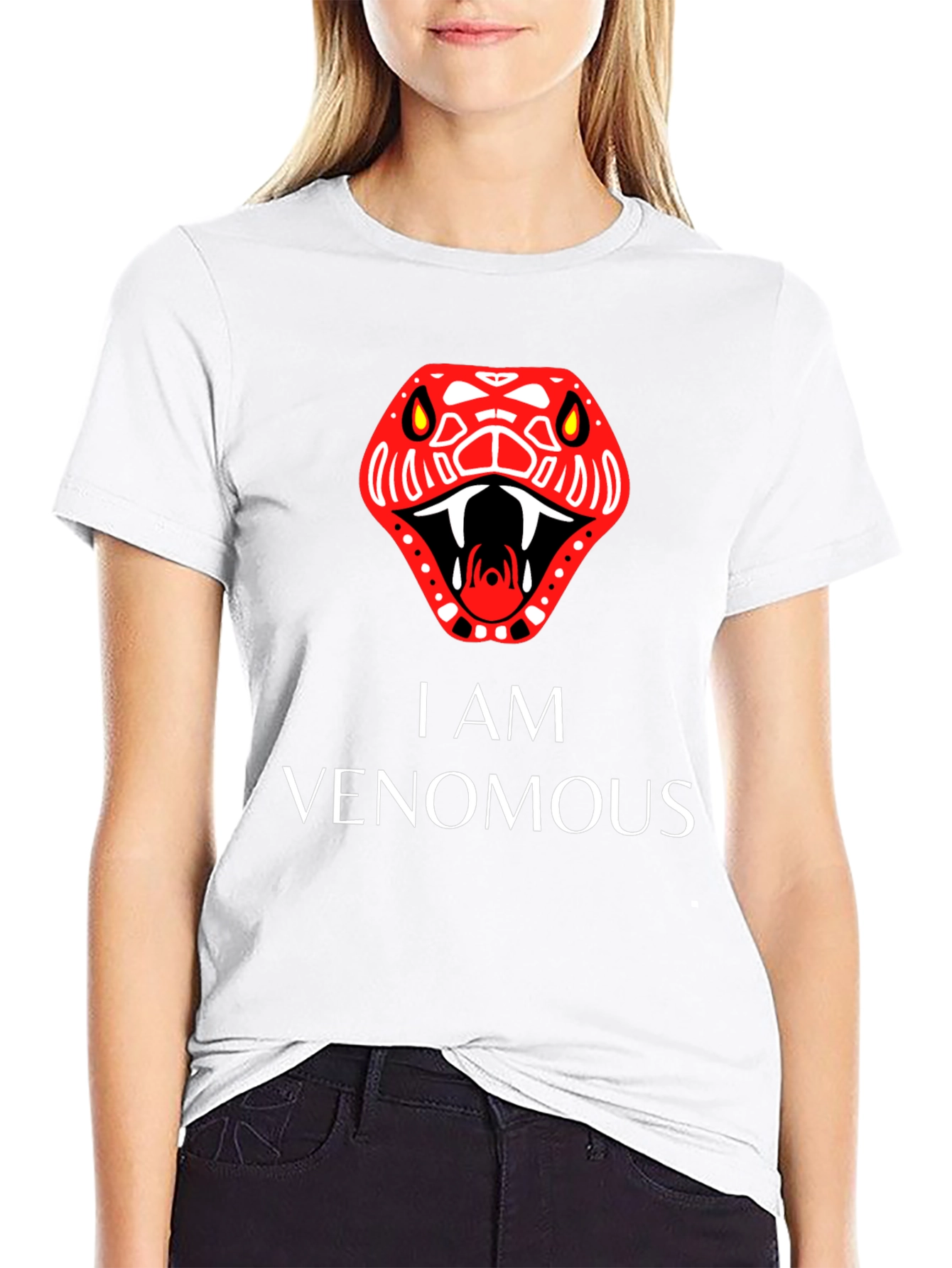 I Am Venomous Snake T-Shirt