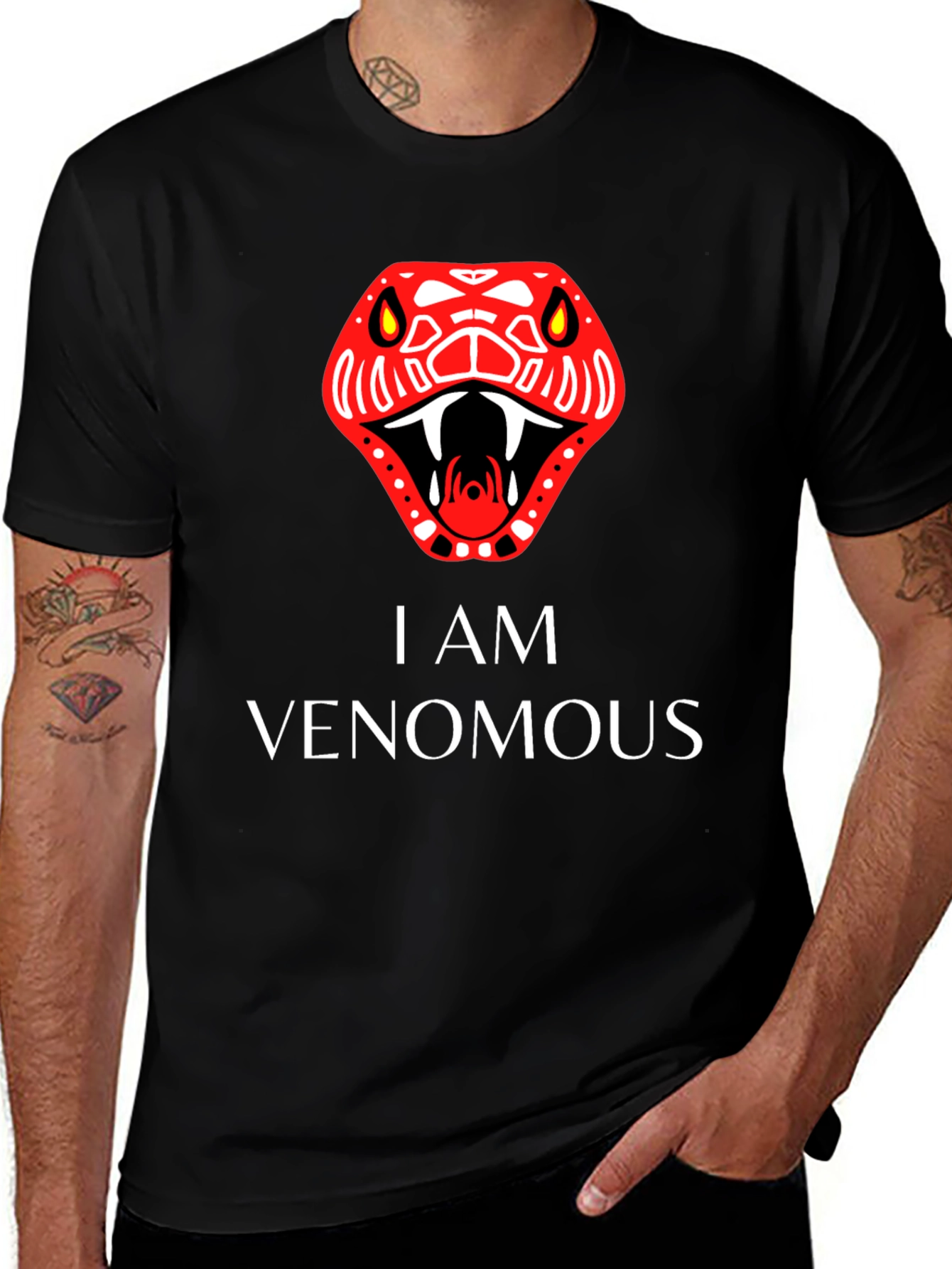 I Am Venomous Snake T-Shirt
