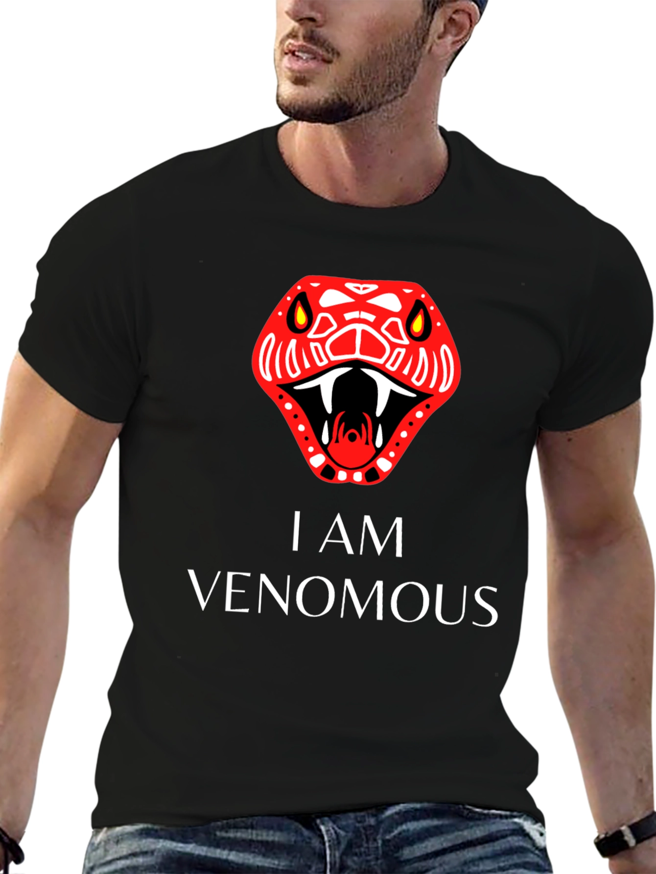 I Am Venomous Snake T-Shirt