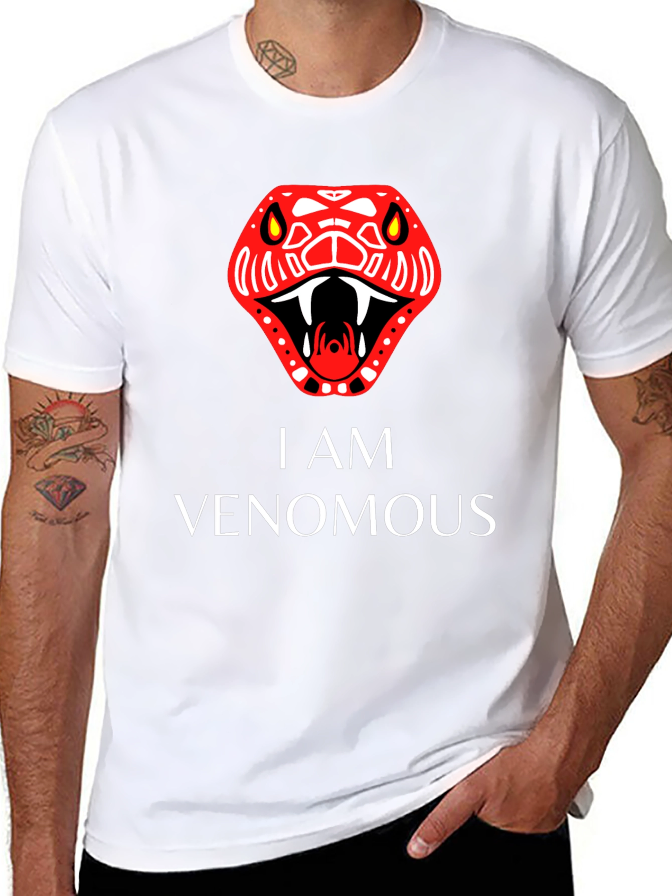 I Am Venomous Snake T-Shirt