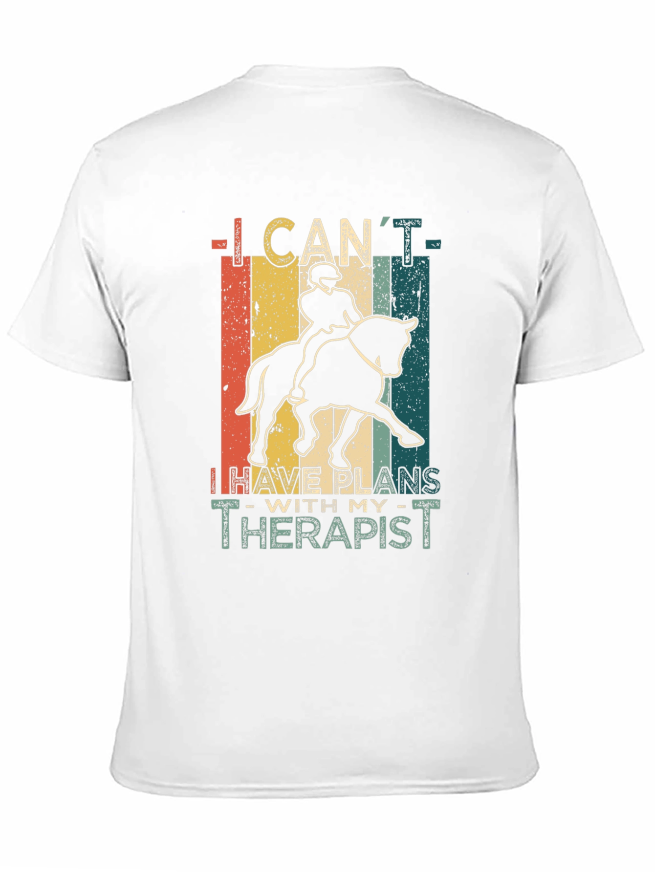 Funny Horse Lover T-Shirt: Plans with My Therapist