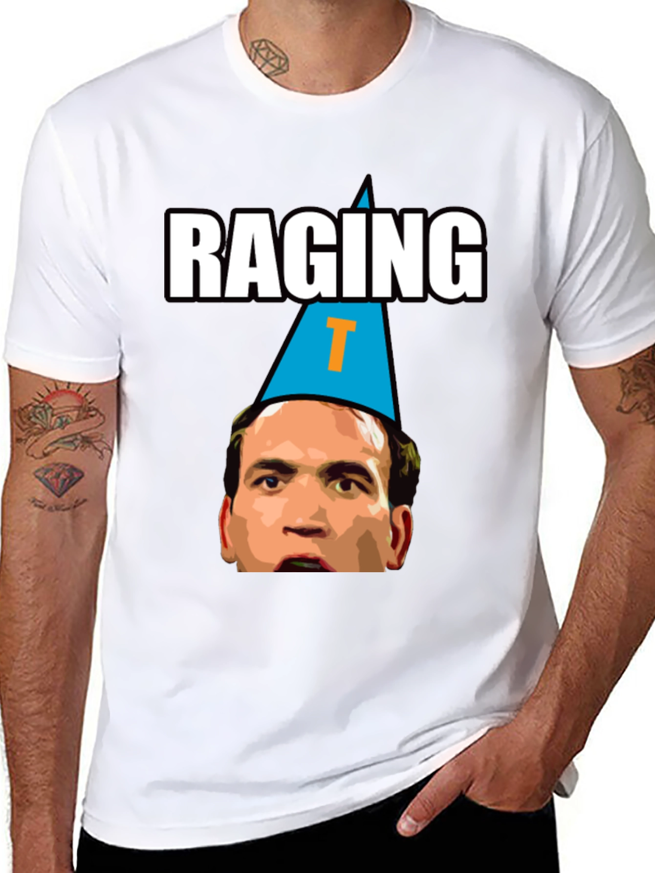 Raging T Funny Graphic Tee