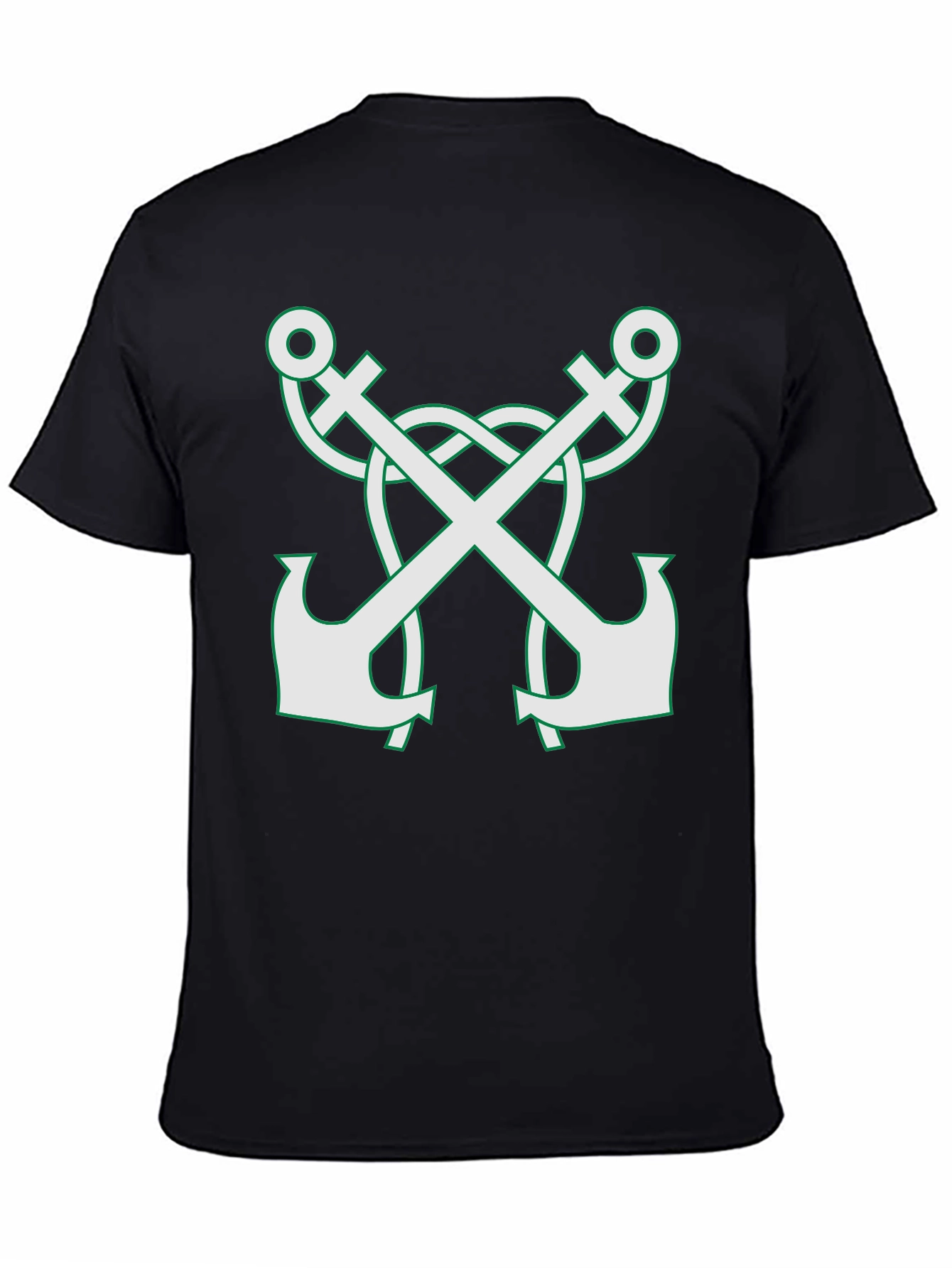 Anchor Celtic Knot T-Shirt - Black