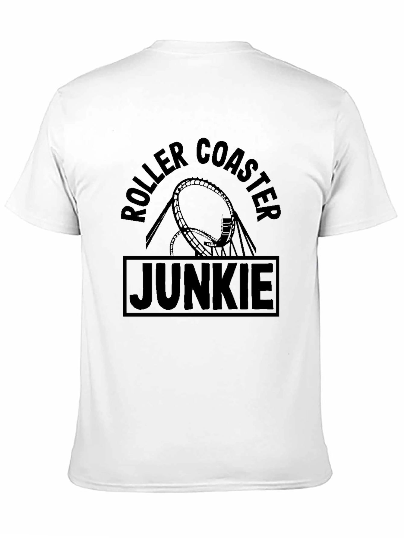 Roller Coaster Junkie Graphic T-Shirt