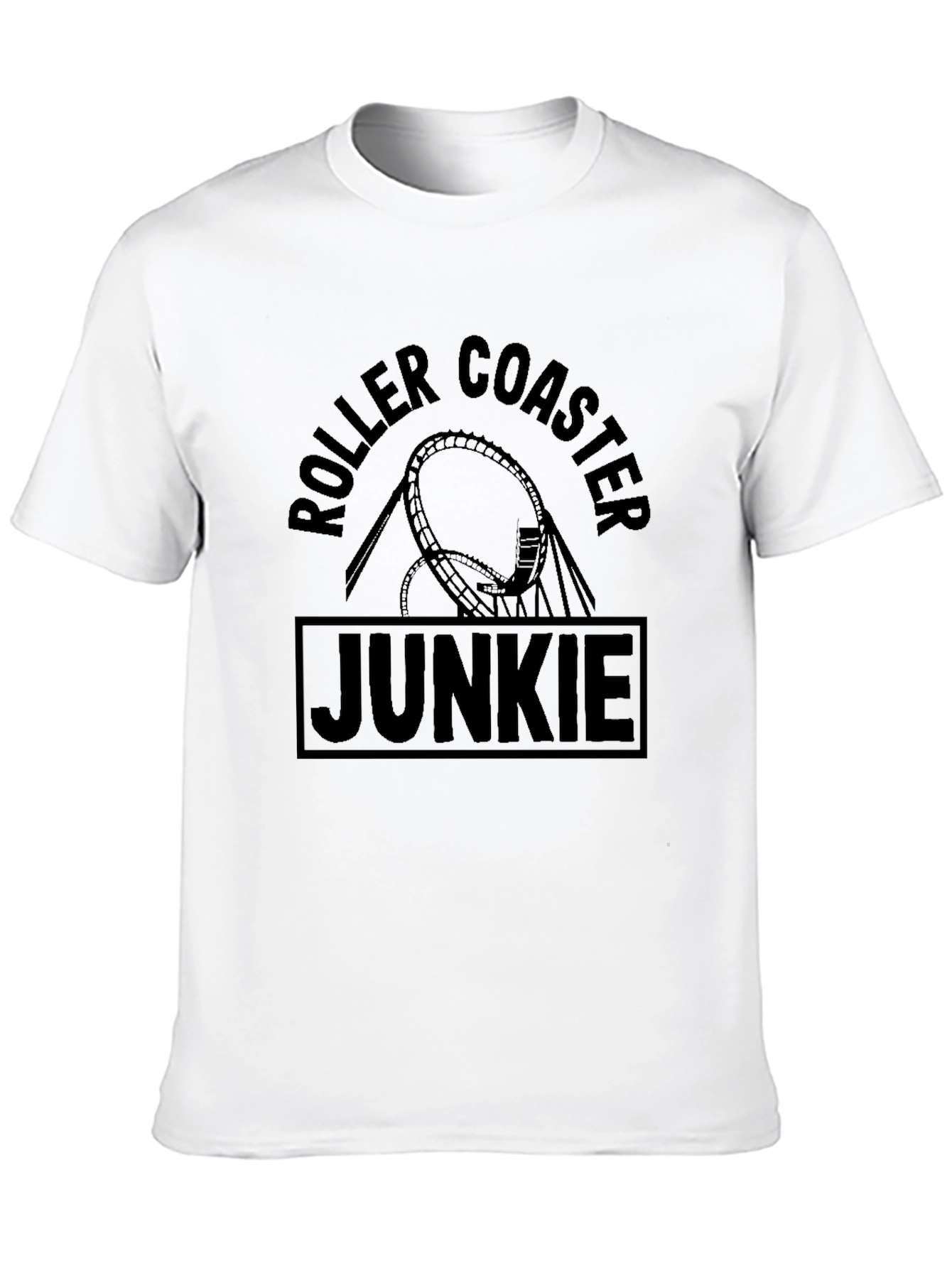 Roller Coaster Junkie Graphic T-Shirt