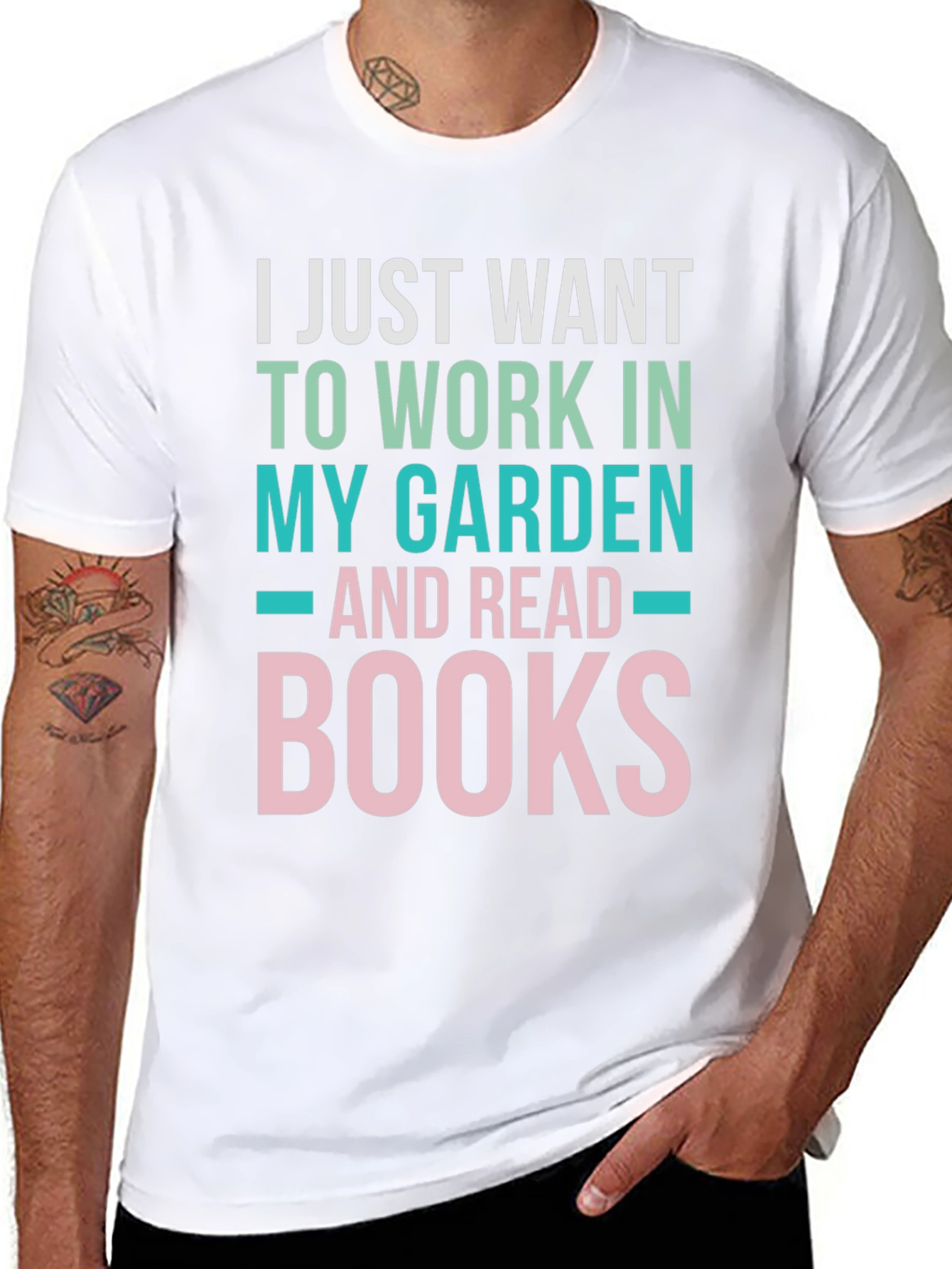 Gardening and Reading T-Shirt