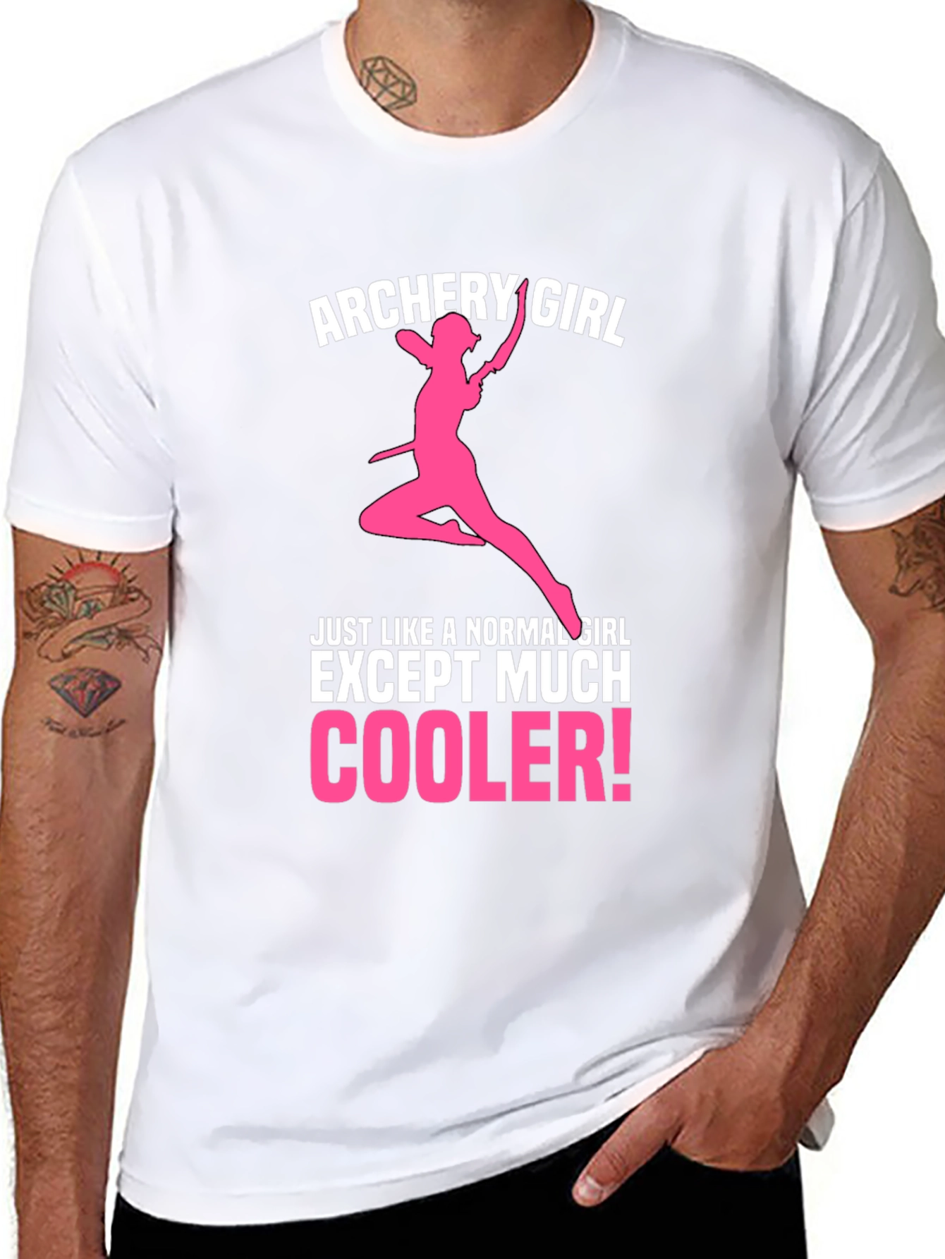 Archery Girl T-Shirt - Cool Archer Tee