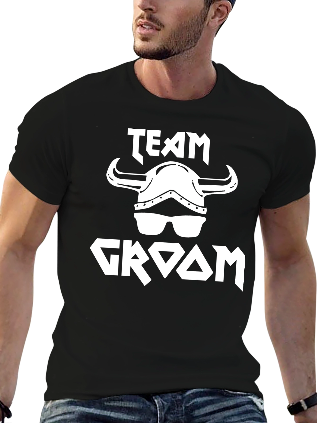Team Groom Viking T-Shirt - Bachelor Party Tee