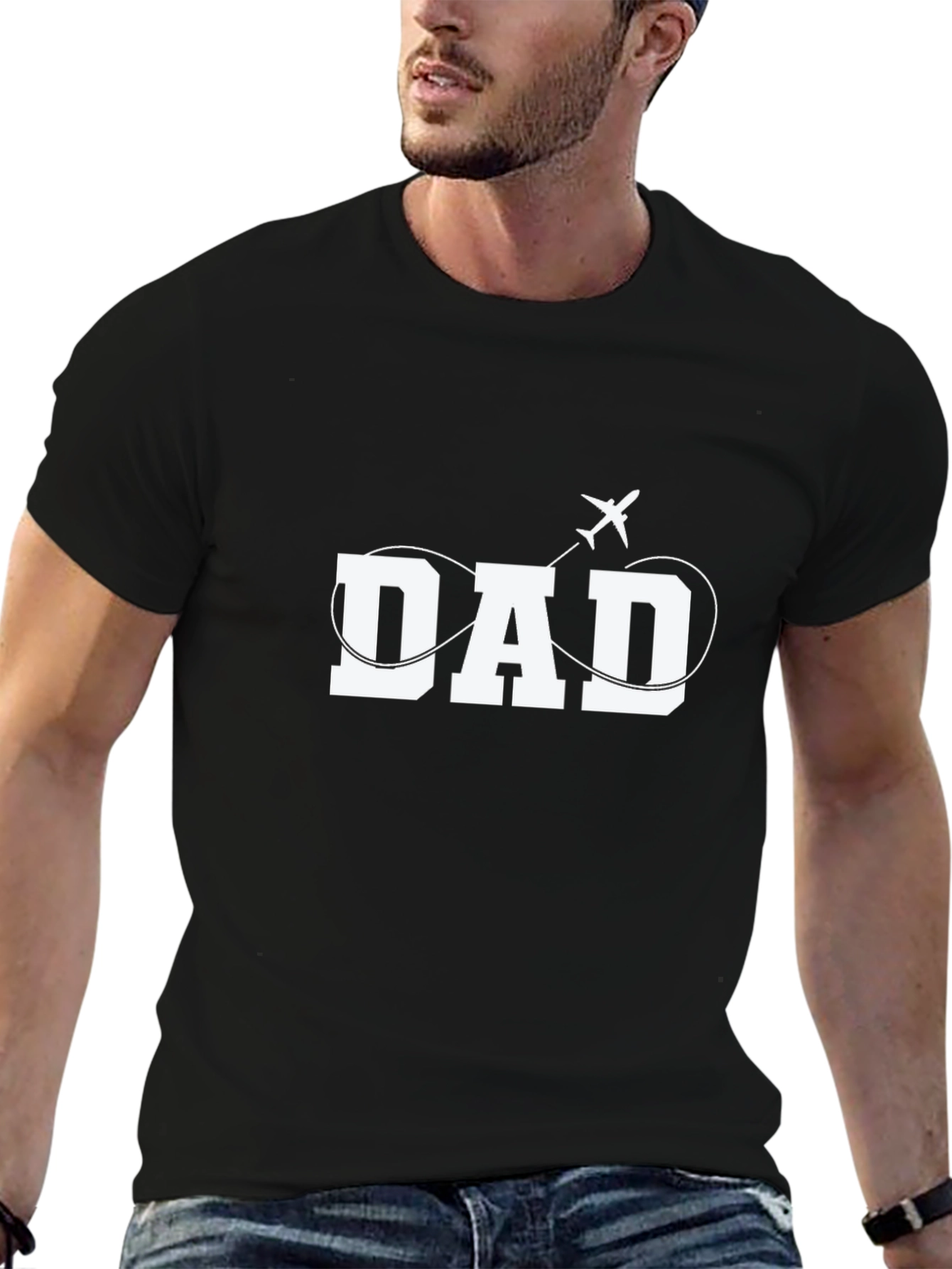 Dad Airplane T-Shirt - Travel Dad Tee
