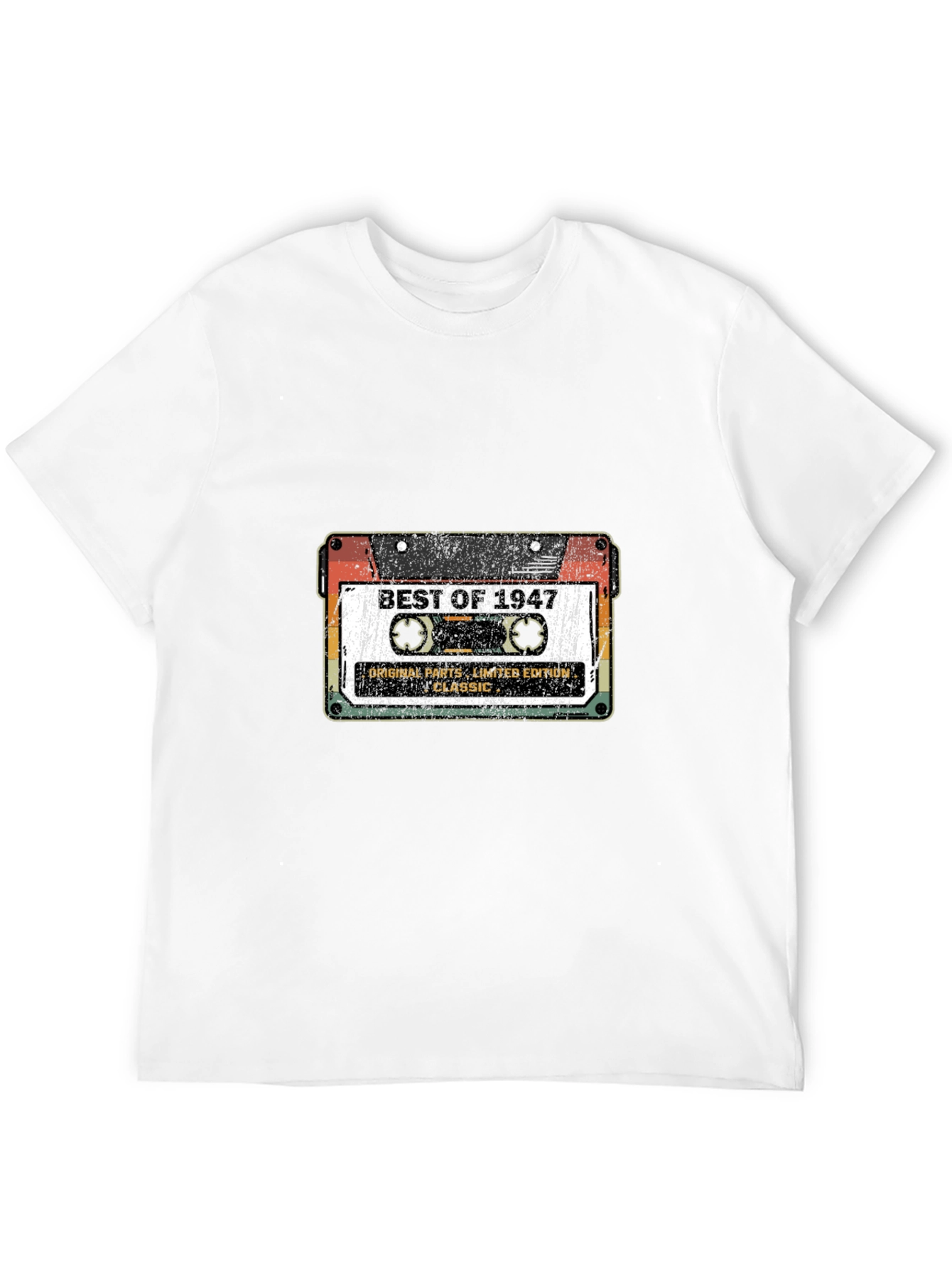 Best of 1947 Cassette Tape Graphic T-Shirt