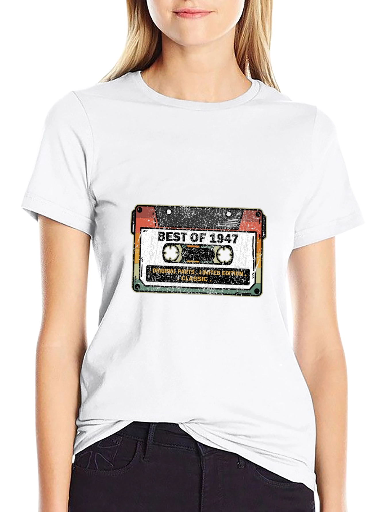 Best of 1947 Cassette Tape Graphic T-Shirt