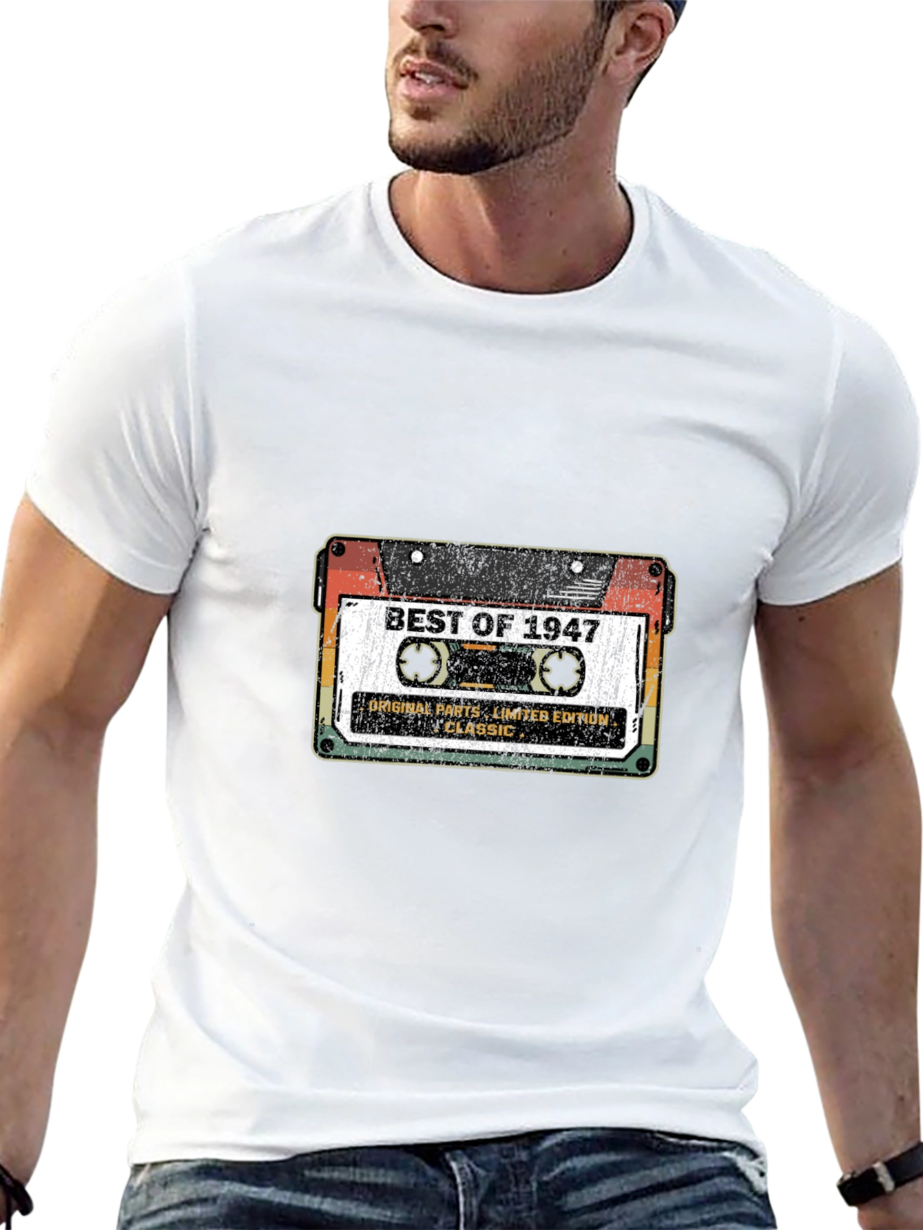 Best of 1947 Cassette Tape Graphic T-Shirt