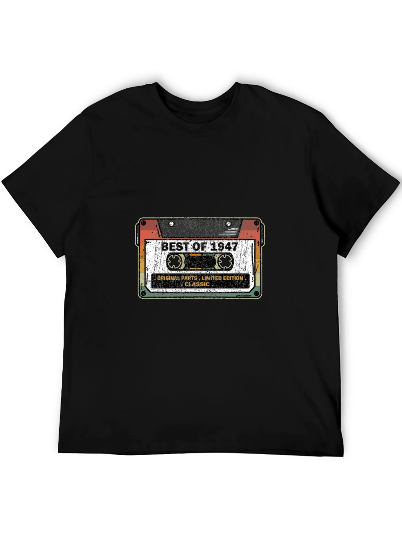 Best of 1947 Cassette Tape Graphic T-Shirt