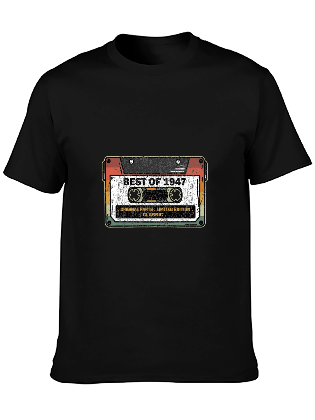 Best of 1947 Cassette Tape Graphic T-Shirt