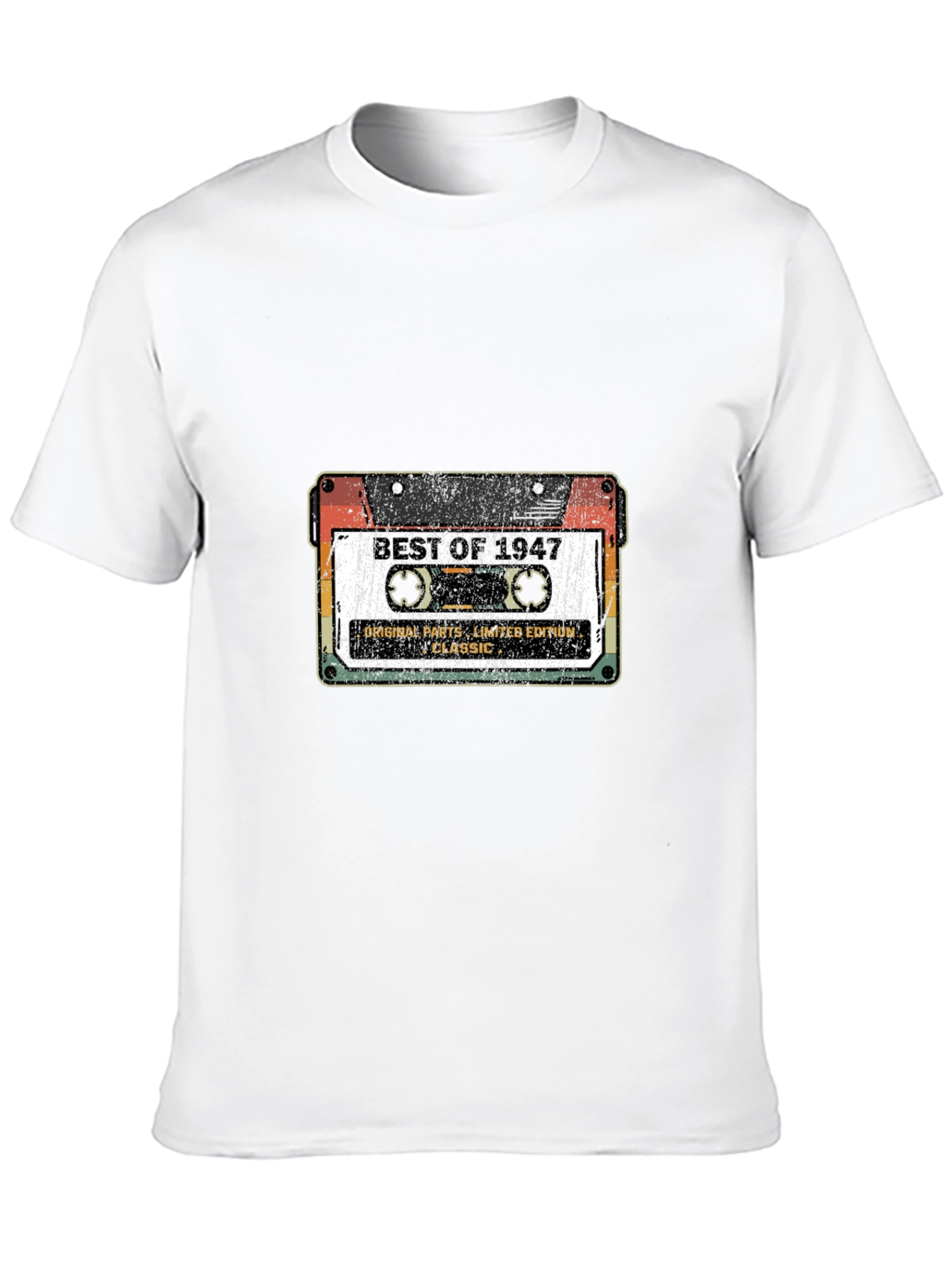 Best of 1947 Cassette Tape Graphic T-Shirt