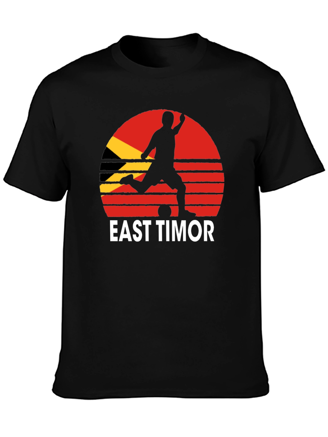 East Timor Football T-Shirt - Soccer Fan Tee
