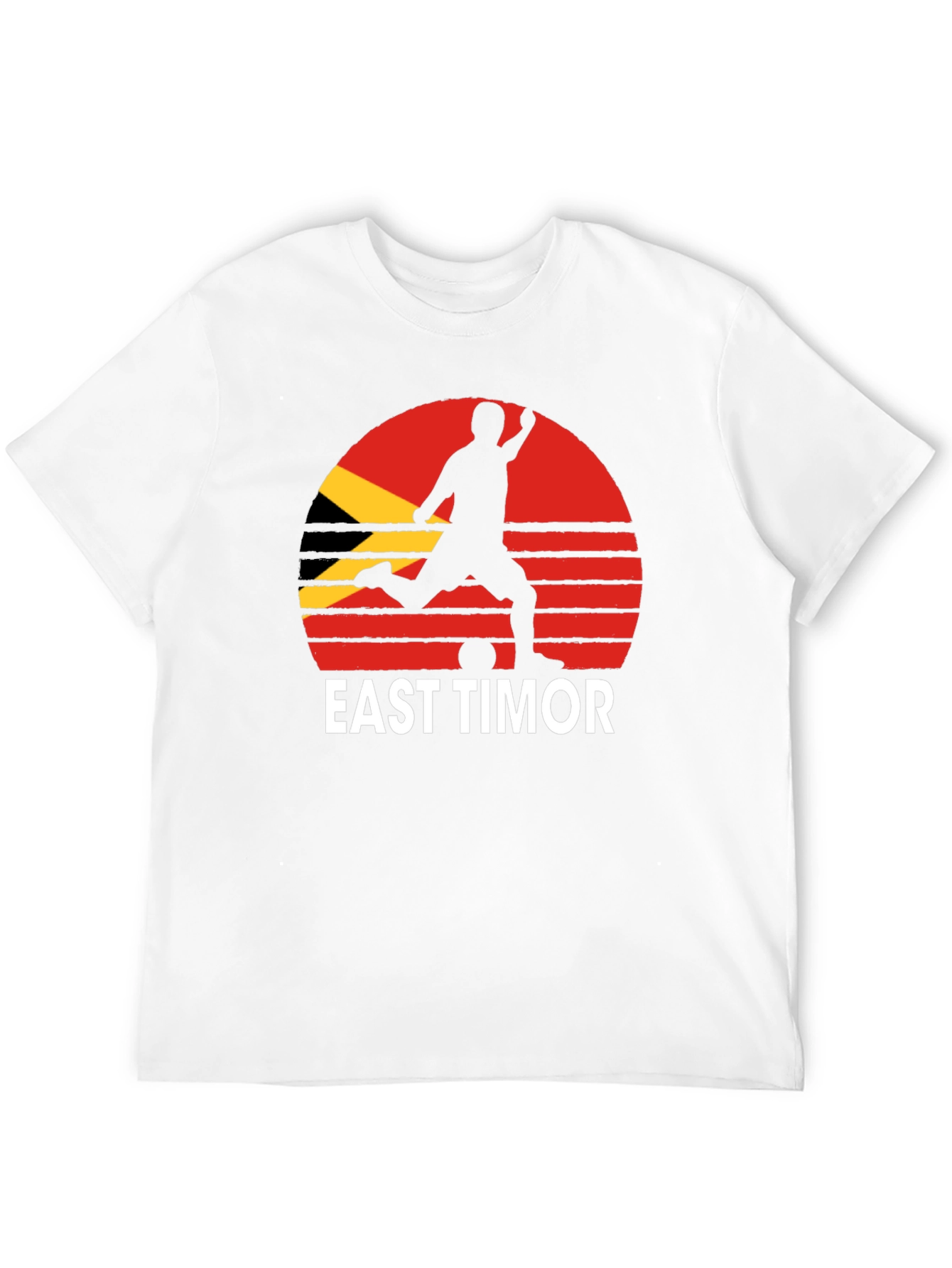 East Timor Football T-Shirt - Soccer Fan Tee
