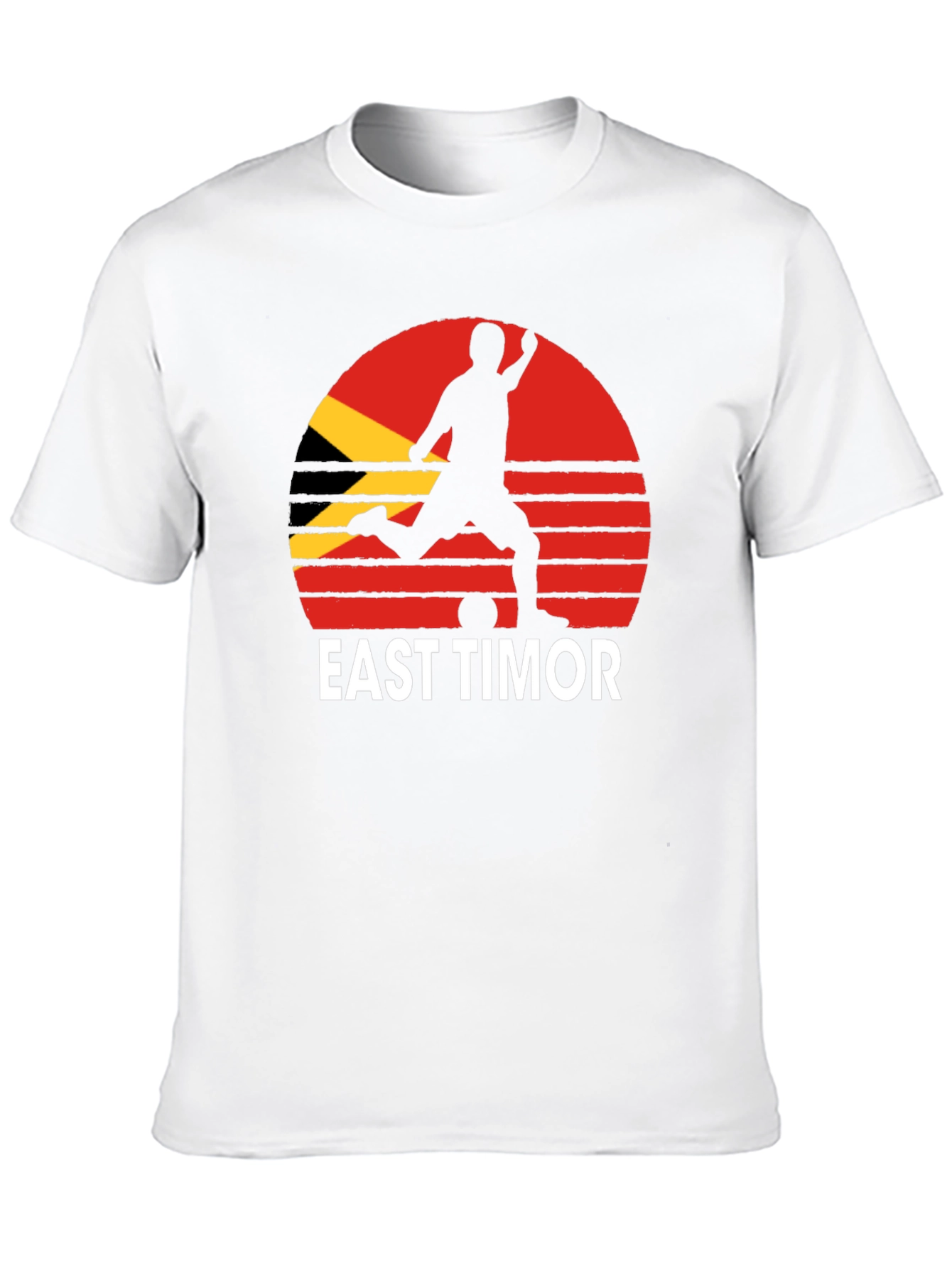 East Timor Football T-Shirt - Soccer Fan Tee