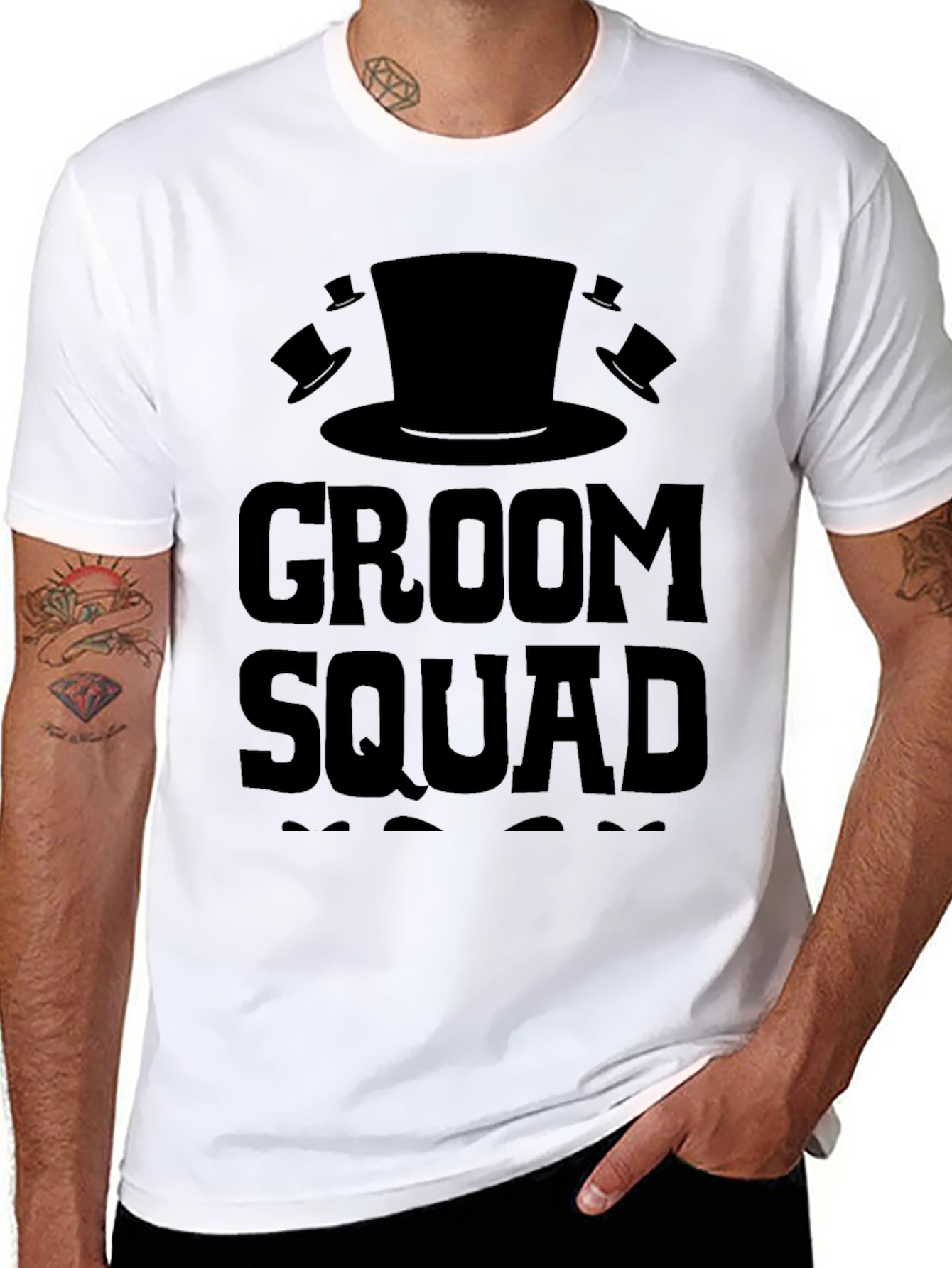 Groom Squad T-Shirt - Wedding Party Apparel