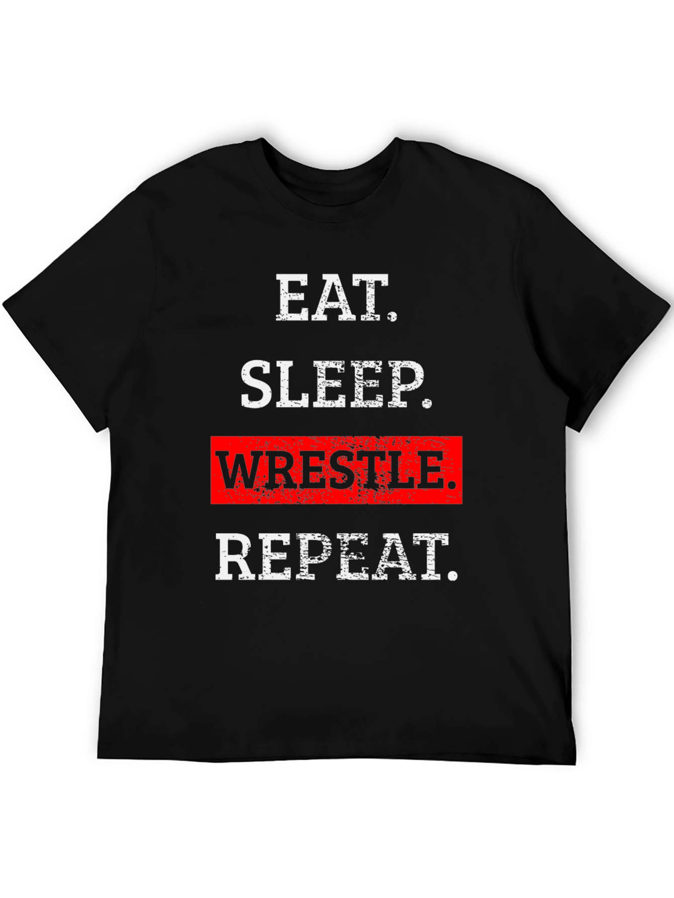 Eat Sleep Wrestle Repeat T-Shirt