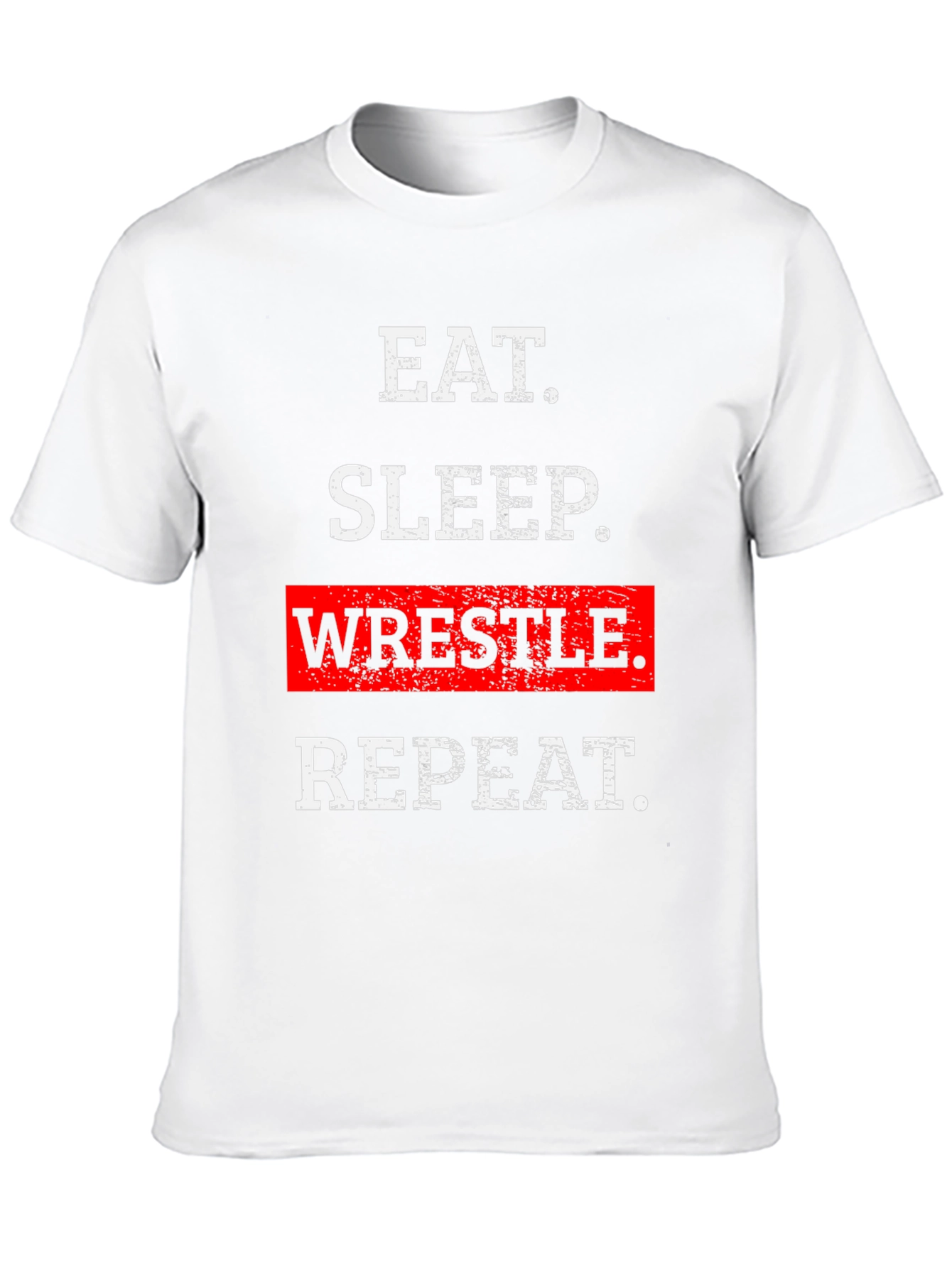 Eat Sleep Wrestle Repeat T-Shirt