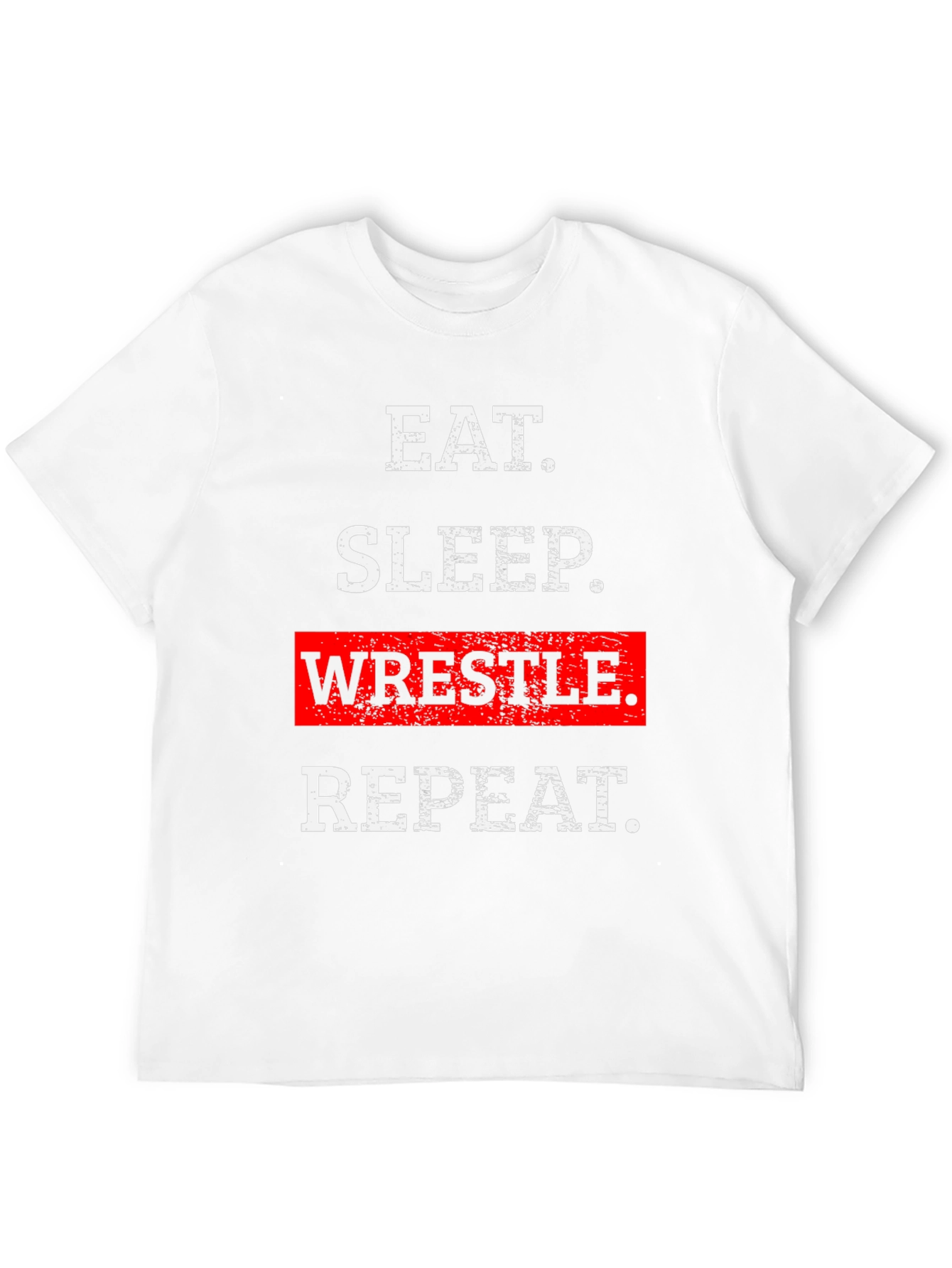 Eat Sleep Wrestle Repeat T-Shirt