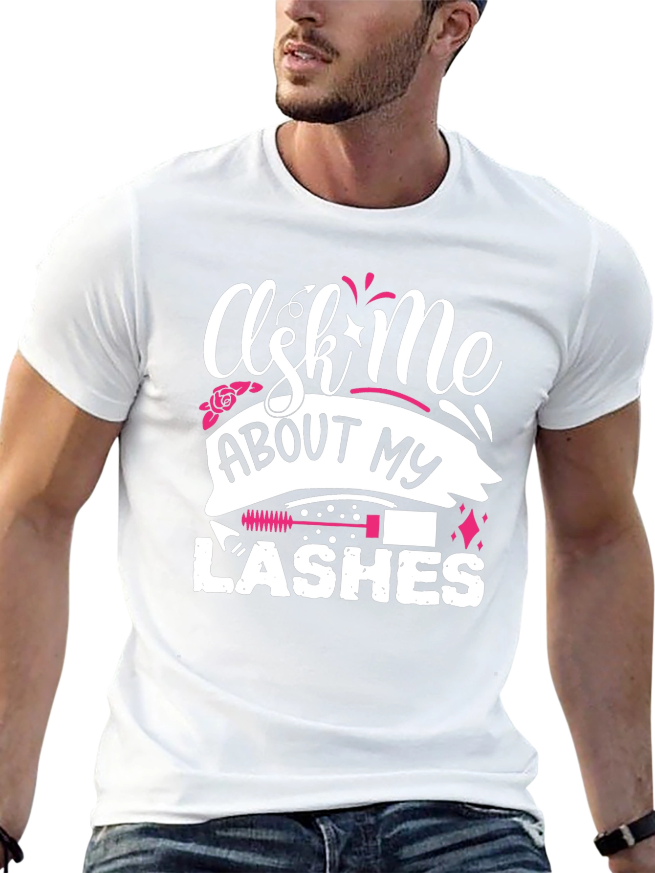 Ask Me About My Lashes T-Shirt