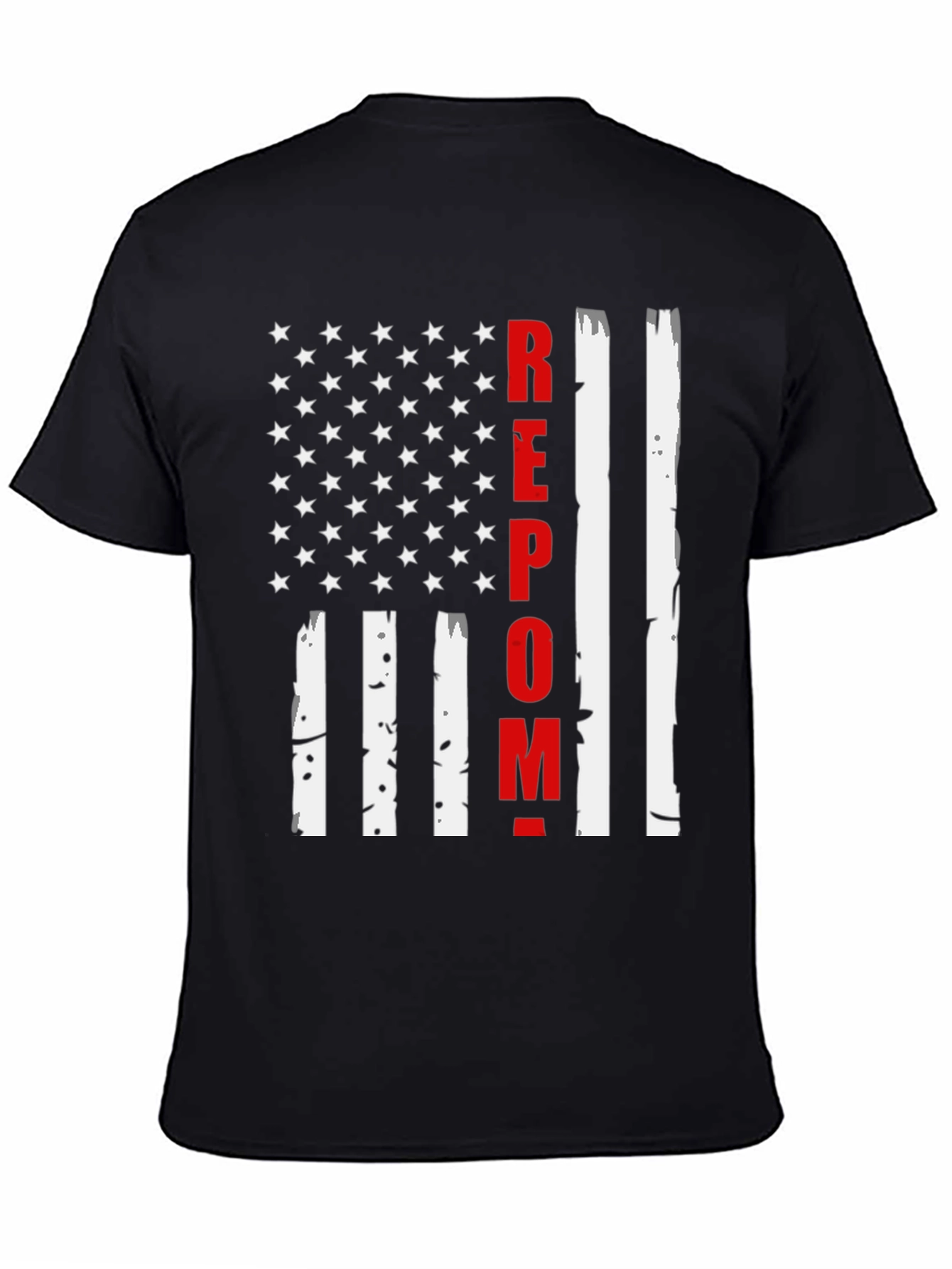 REPO Man American Flag T-Shirt