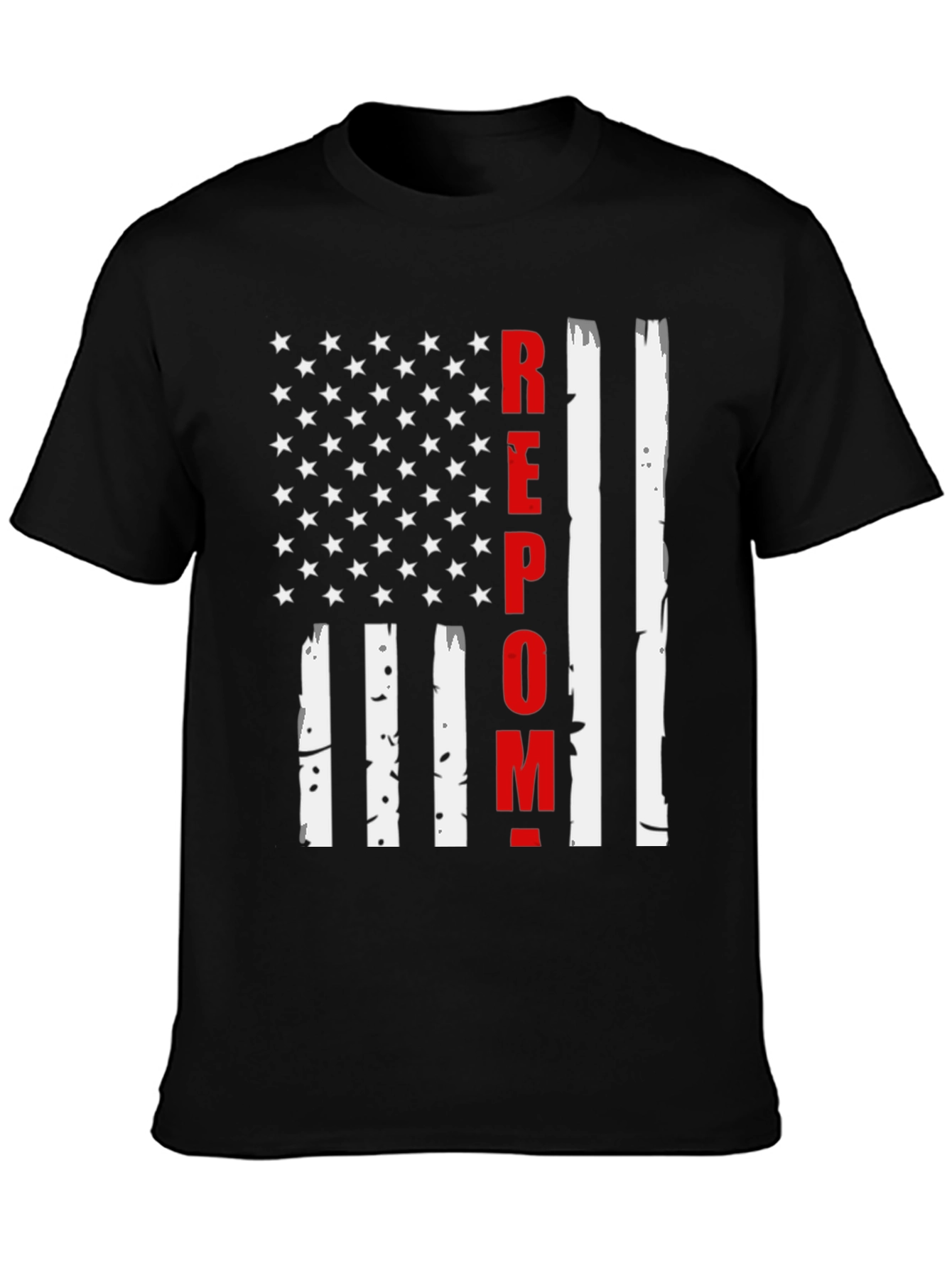 REPO Man American Flag T-Shirt