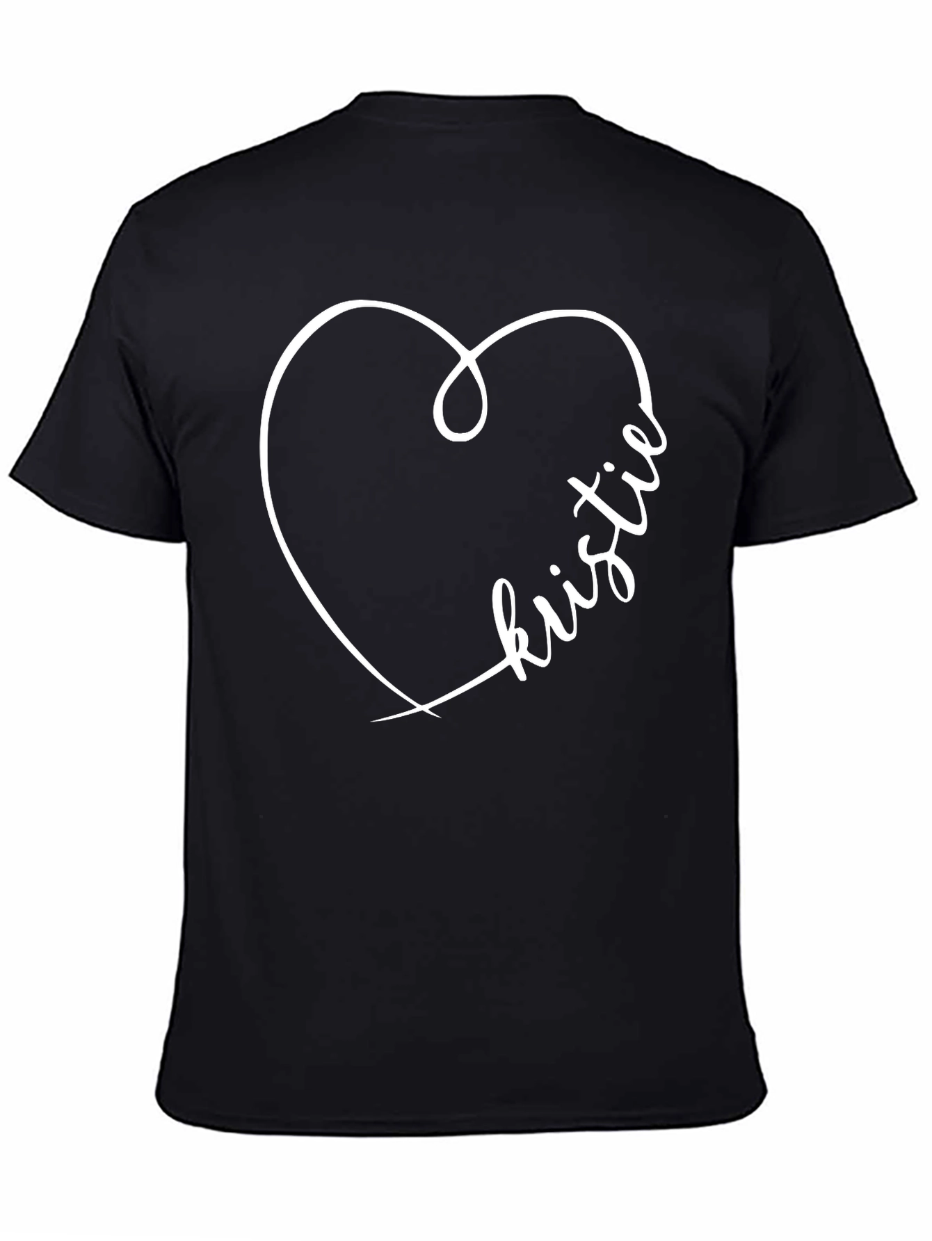 Kristie Heart Tee - Custom Name Shirt