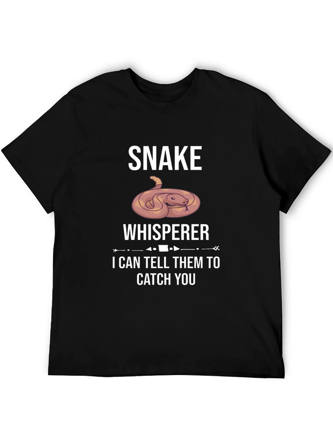 Snake Whisperer Graphic Tee - Funny Animal Lover Shirt