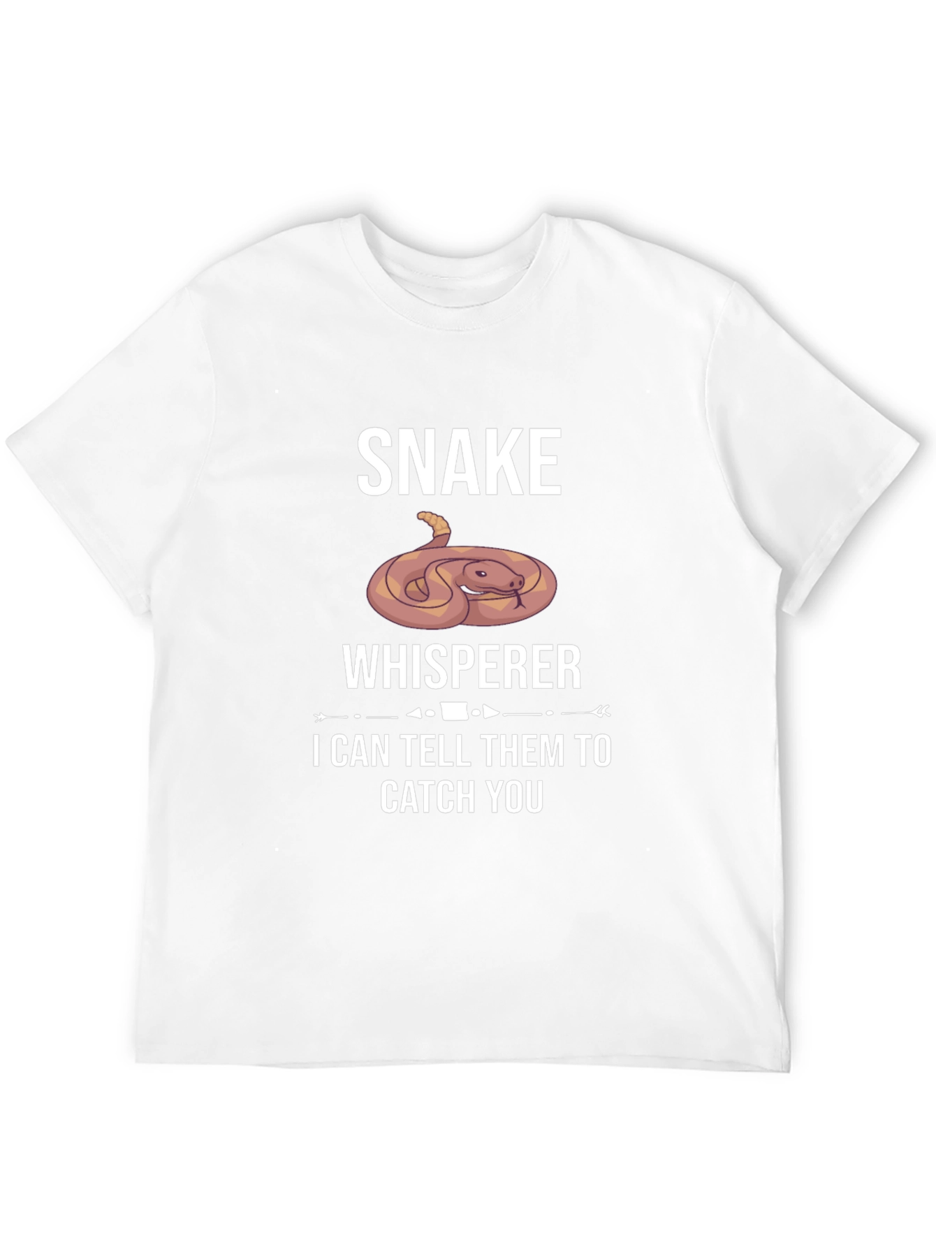 Snake Whisperer Graphic Tee - Funny Animal Lover Shirt