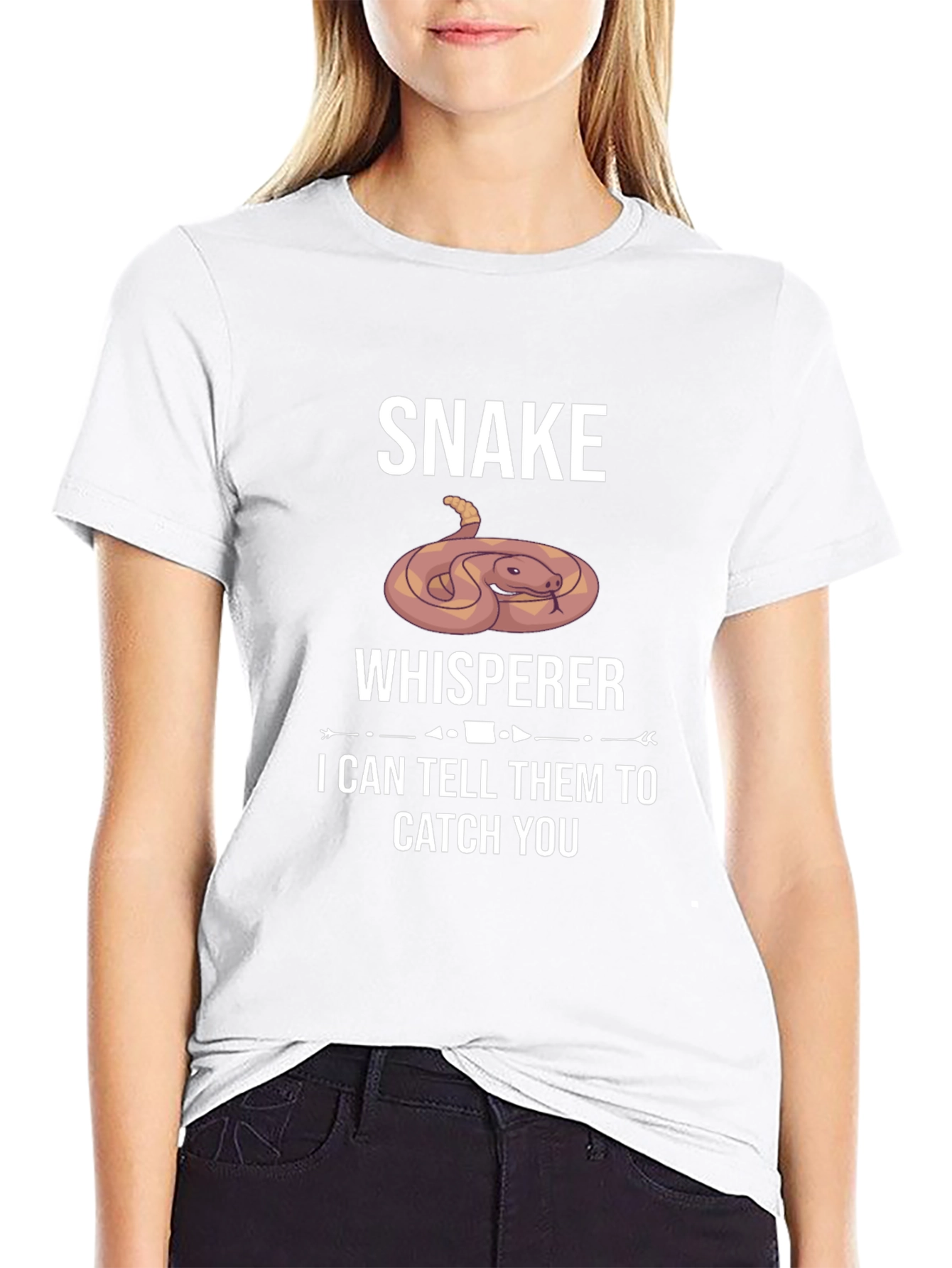 Snake Whisperer Graphic Tee - Funny Animal Lover Shirt