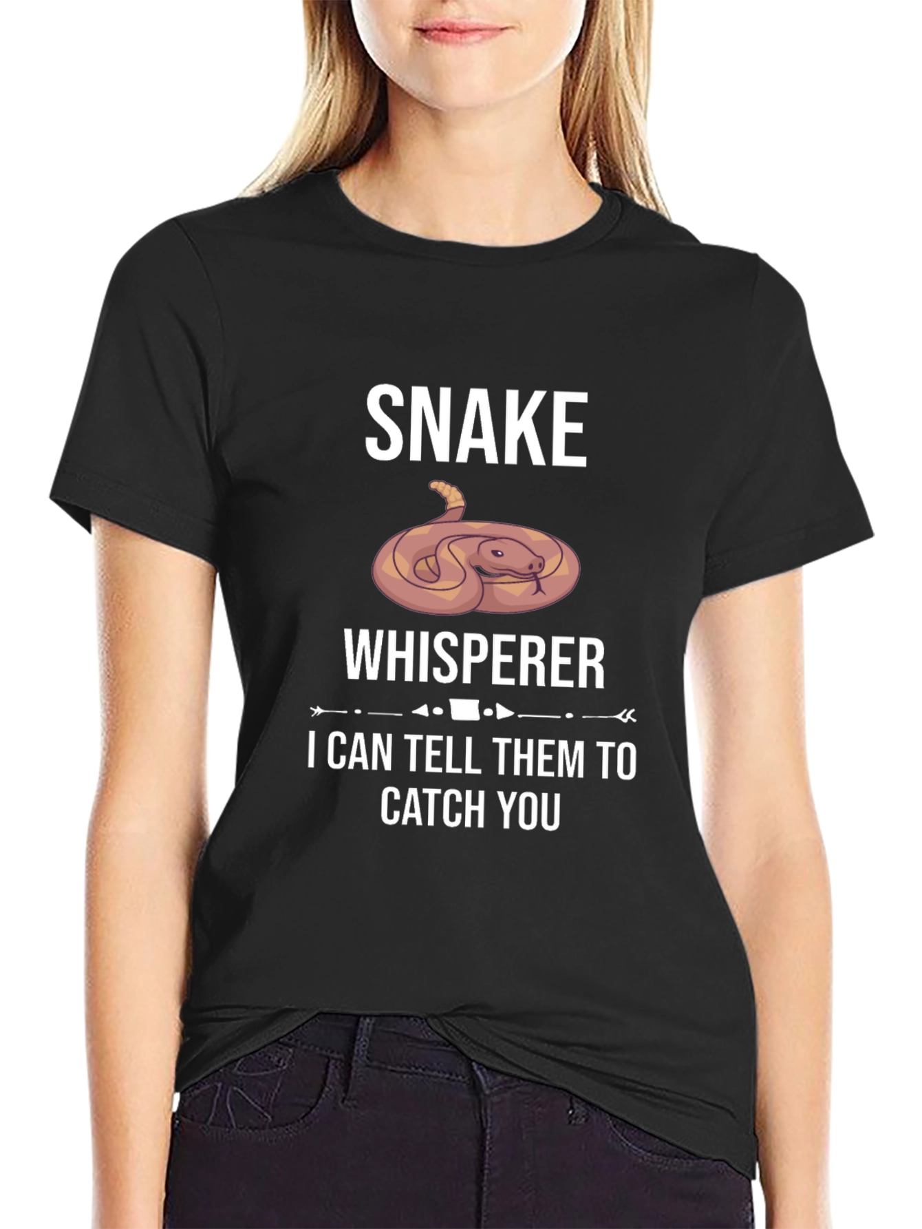Snake Whisperer Graphic Tee - Funny Animal Lover Shirt