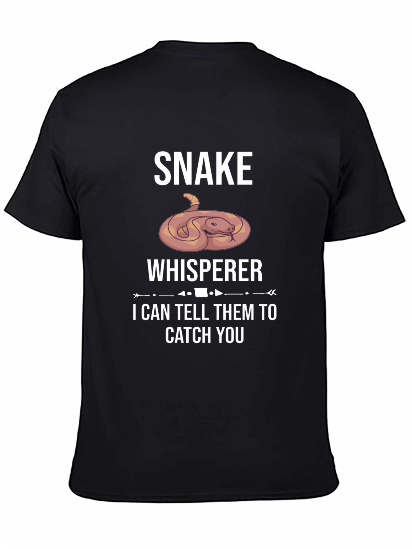 Snake Whisperer Graphic Tee - Funny Animal Lover Shirt