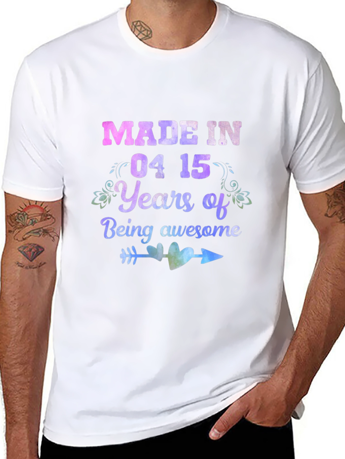 Made in 04 15 Birthday T-Shirt