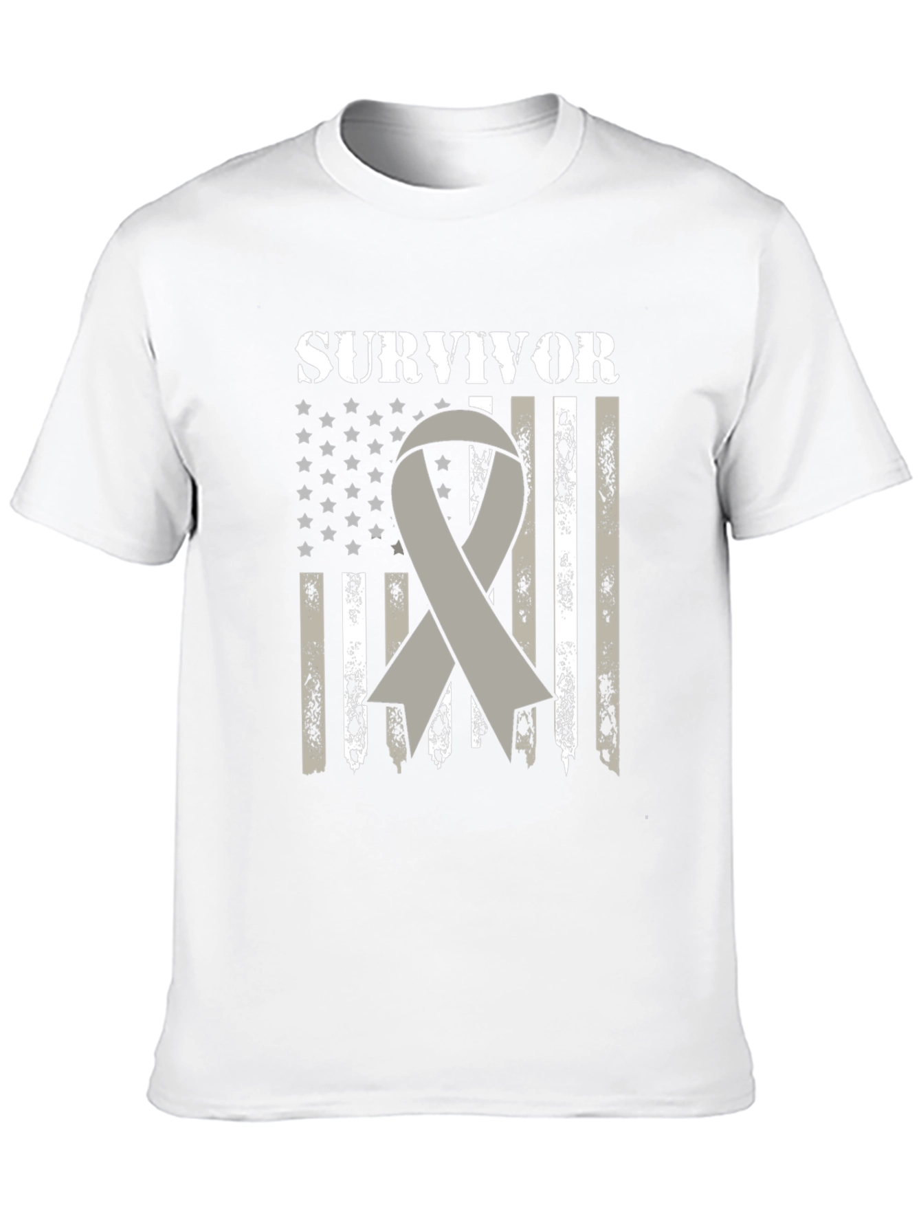 Survivor Ribbon Graphic T-Shirt