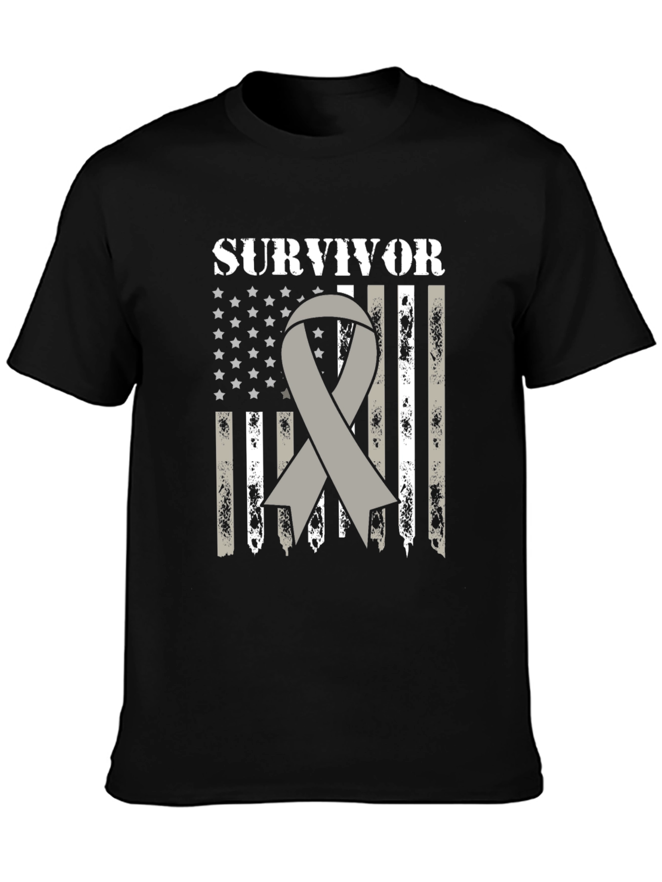 Survivor Ribbon Graphic T-Shirt