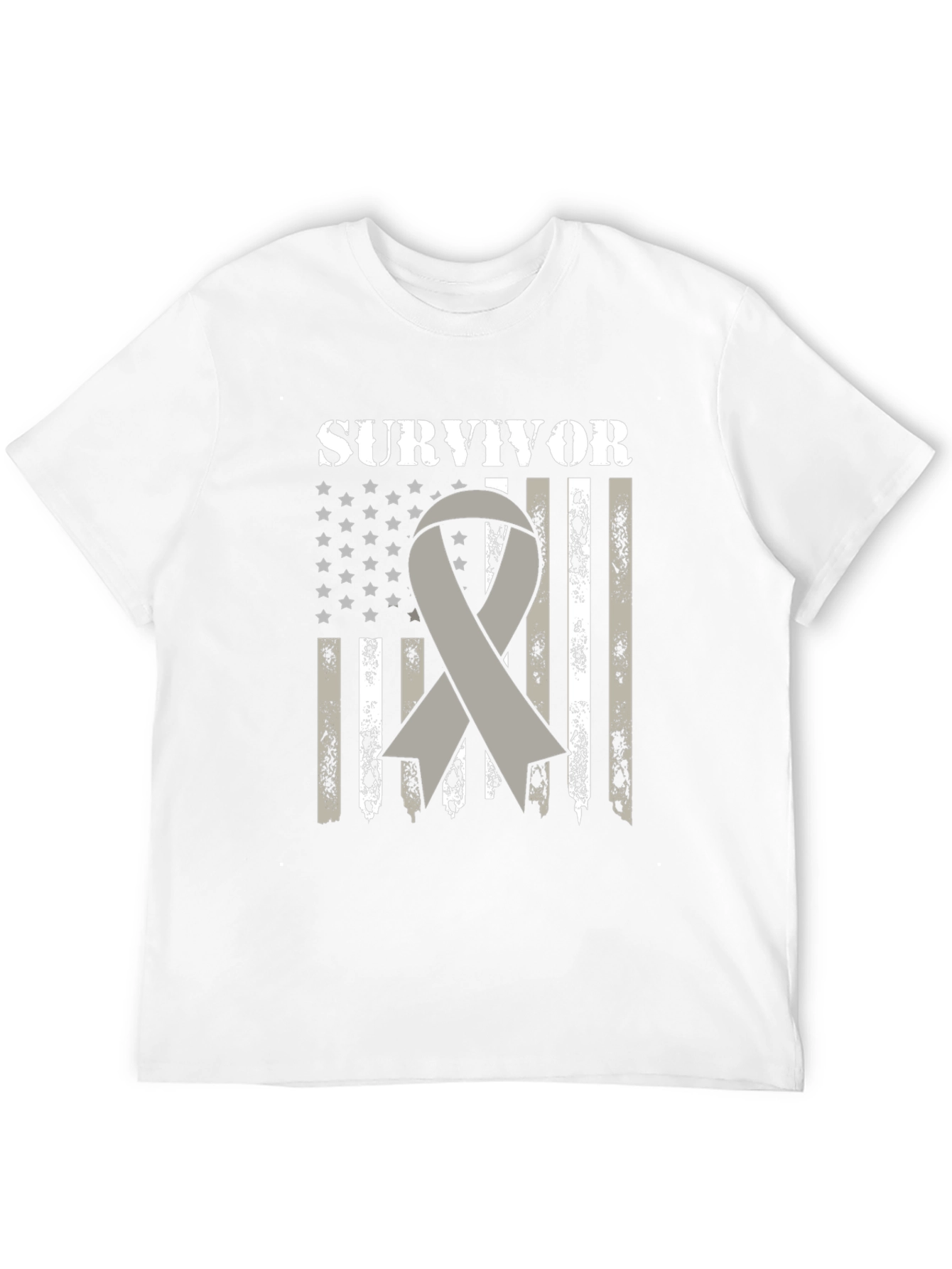 Survivor Ribbon Graphic T-Shirt