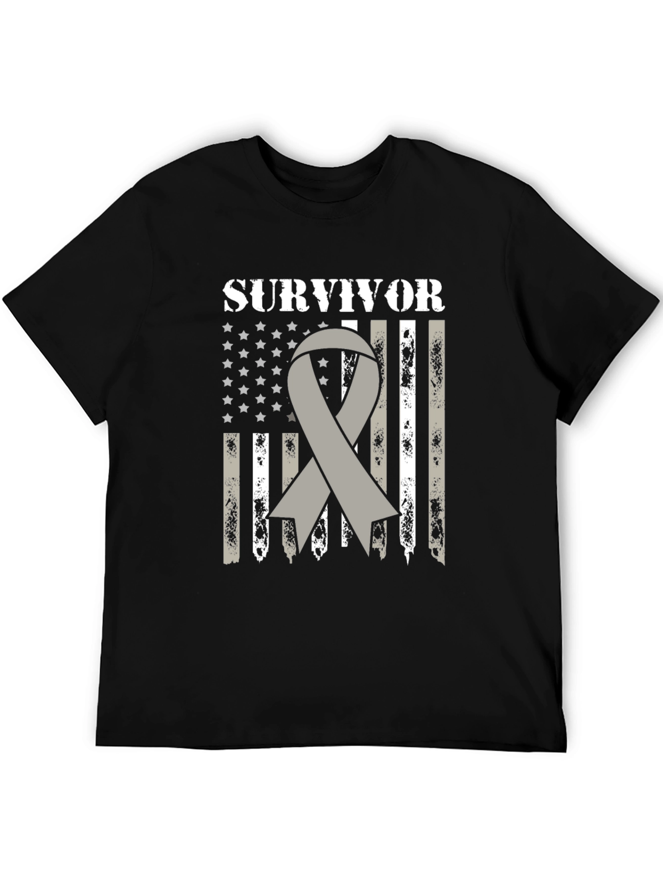 Survivor Ribbon Graphic T-Shirt