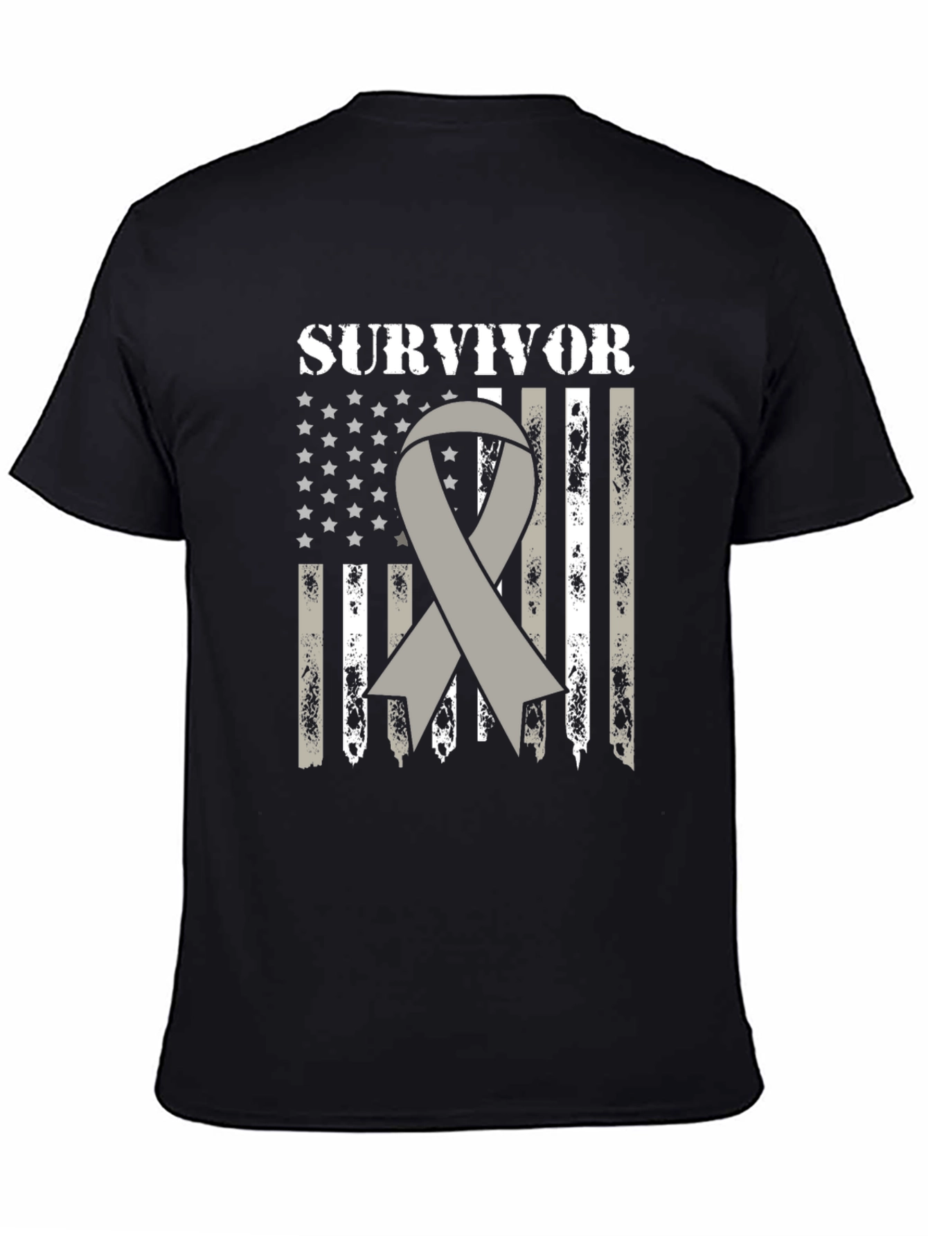 Survivor Ribbon Graphic T-Shirt