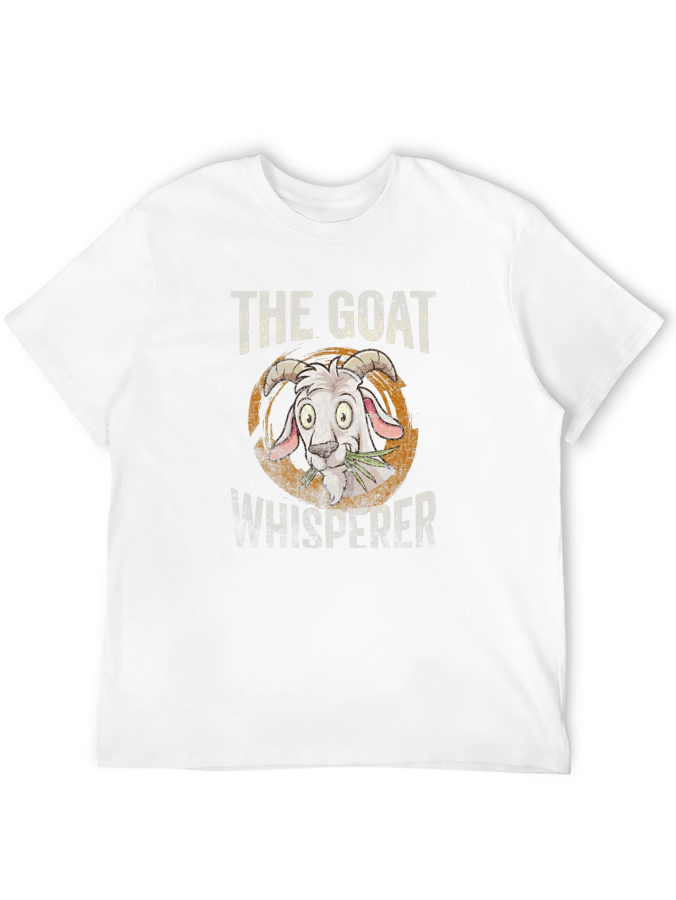 The Goat Whisperer Black Graphic Tee Shirt