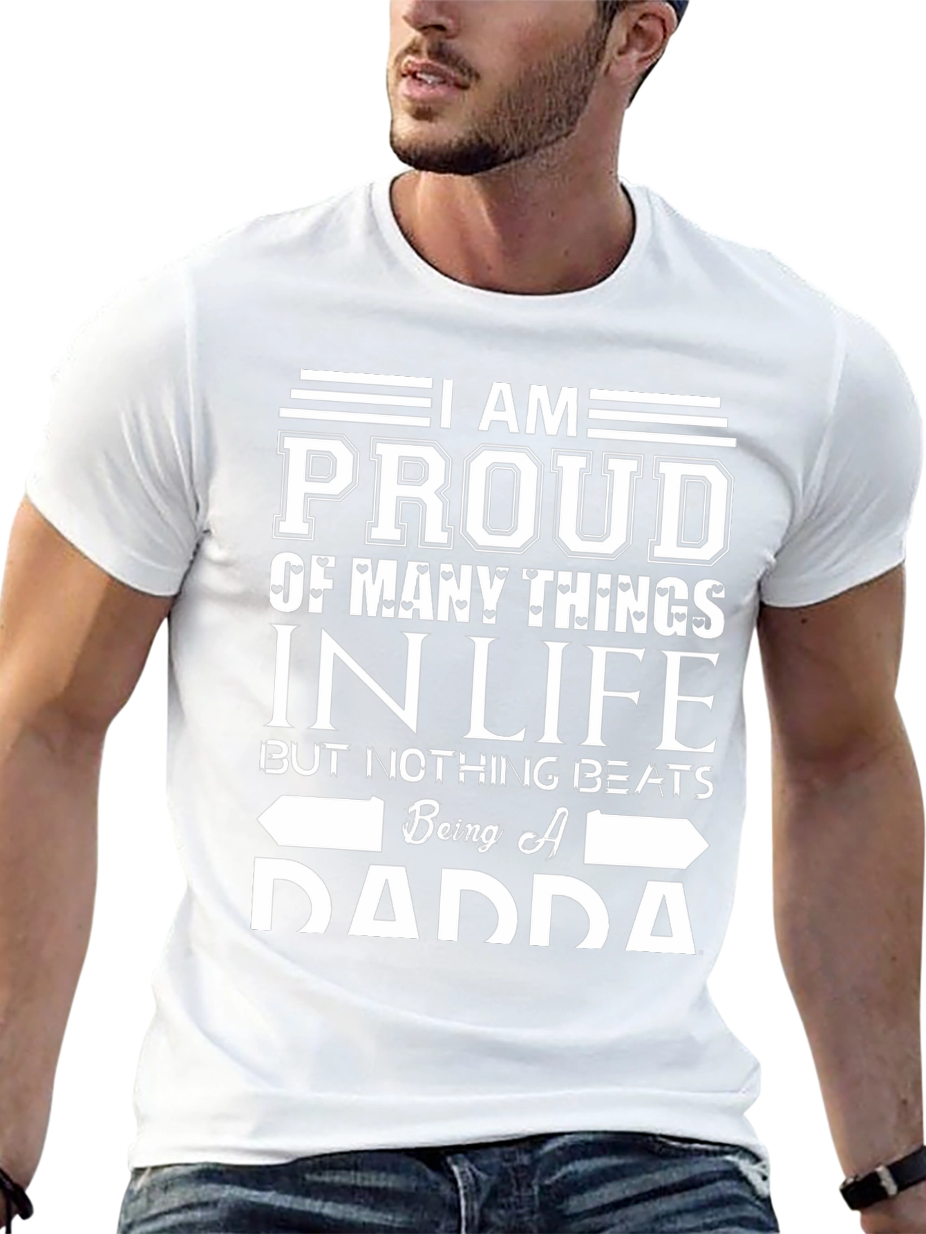 Proud Dadda Graphic T-Shirt - Fathers Day Gift