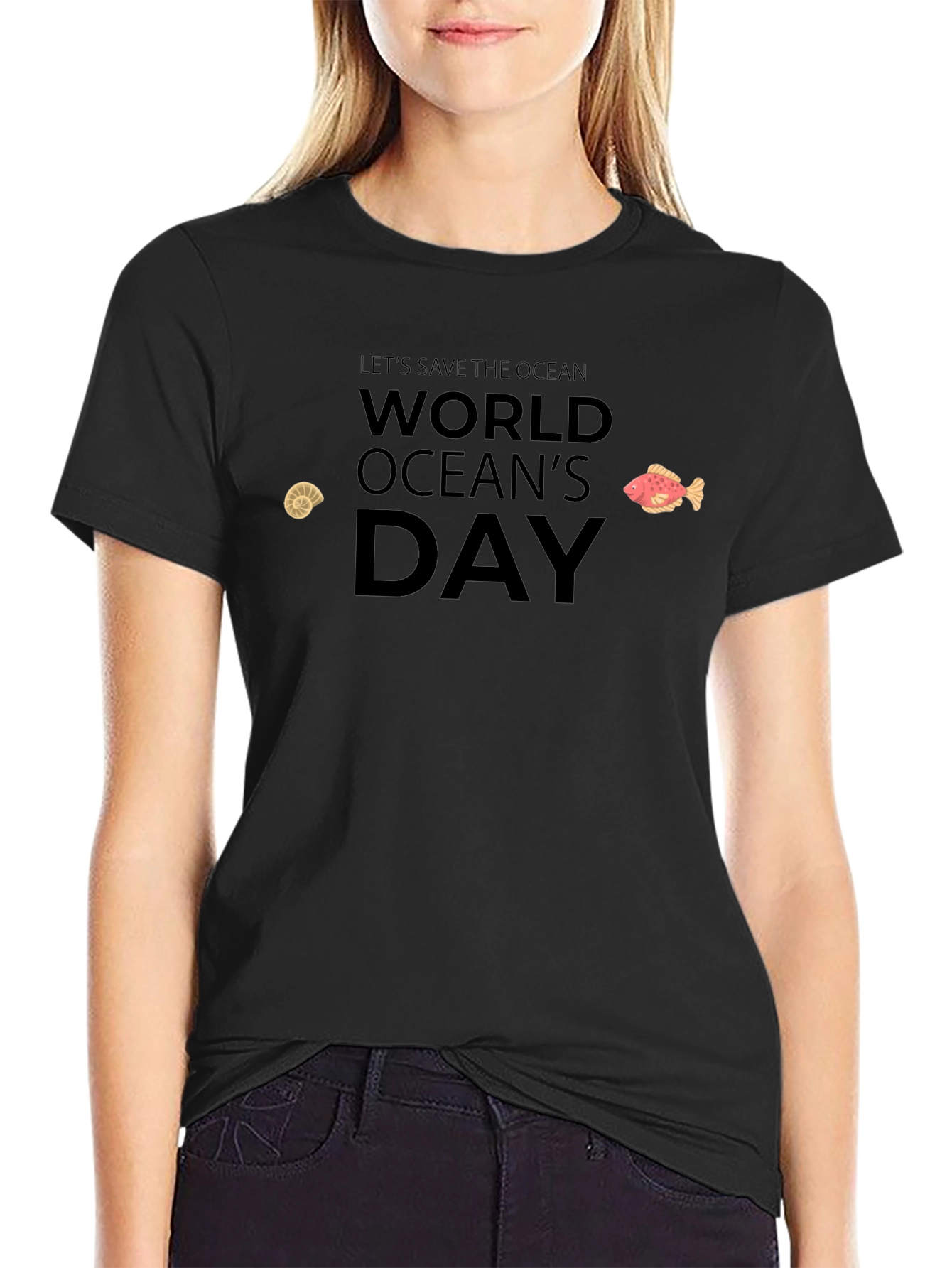 Save the Ocean Graphic Tee
