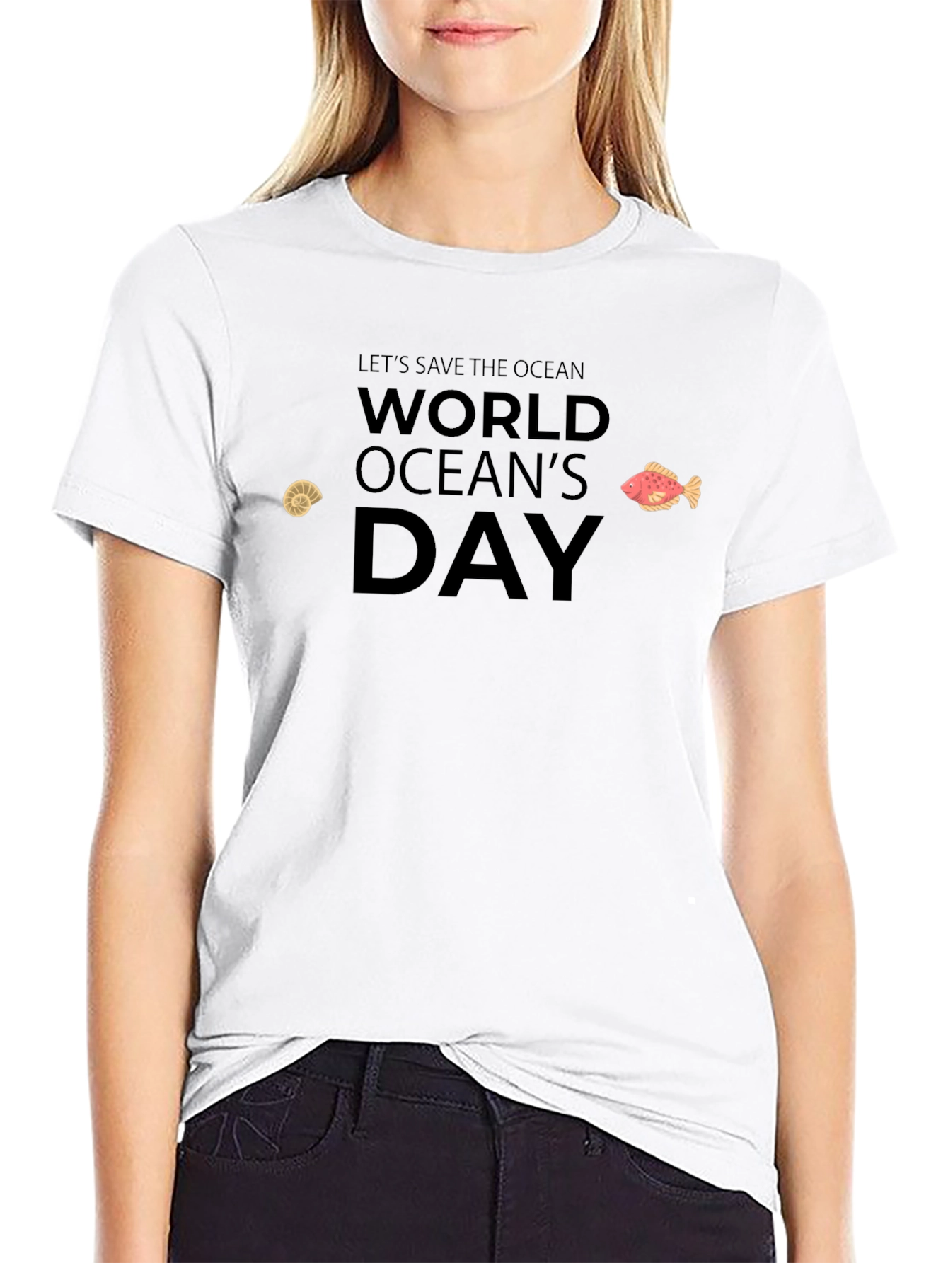 Save the Ocean Graphic Tee