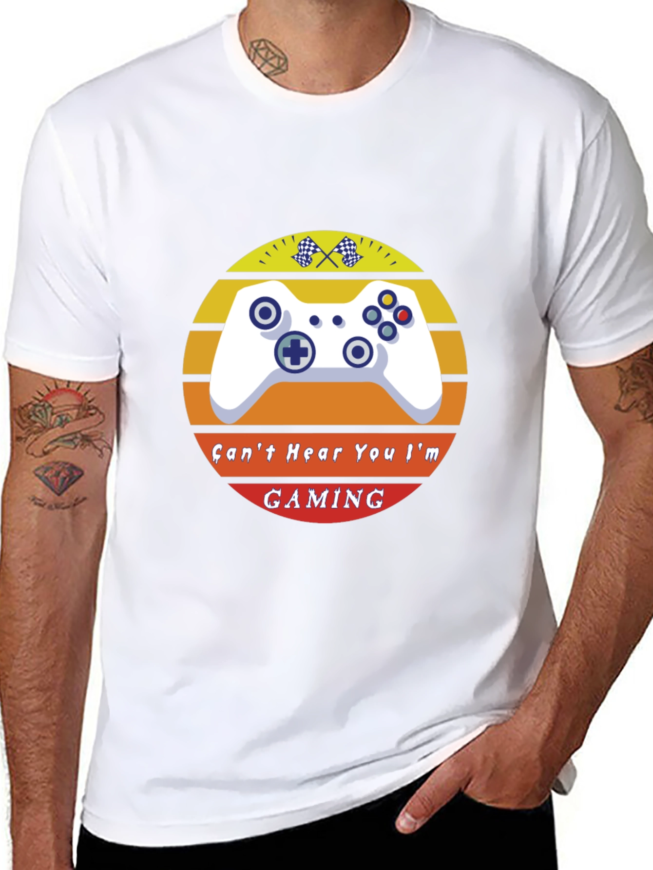 Cant Hear You Im Gaming T-Shirt