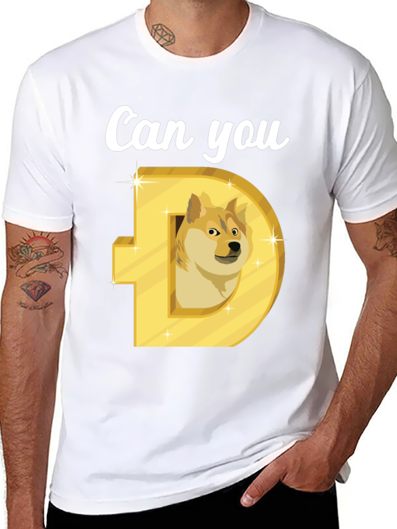Doge Coin Cryptocurrency T-Shirt -  To The Moon!