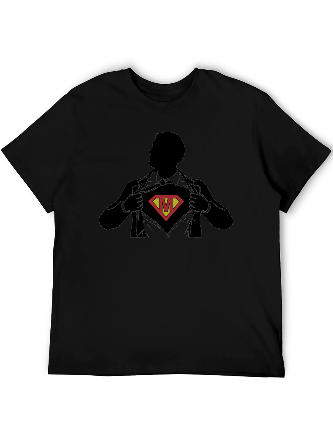Superhero M T-Shirt - Secret Identity Tee